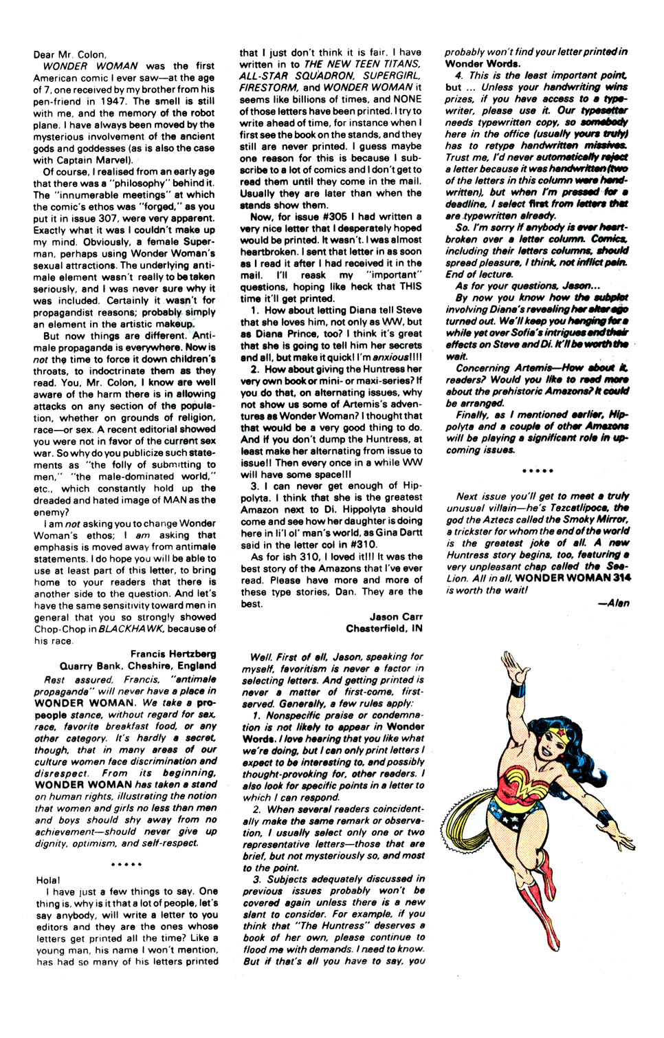 Read online Wonder Woman (1942) comic -  Issue #313 - 25