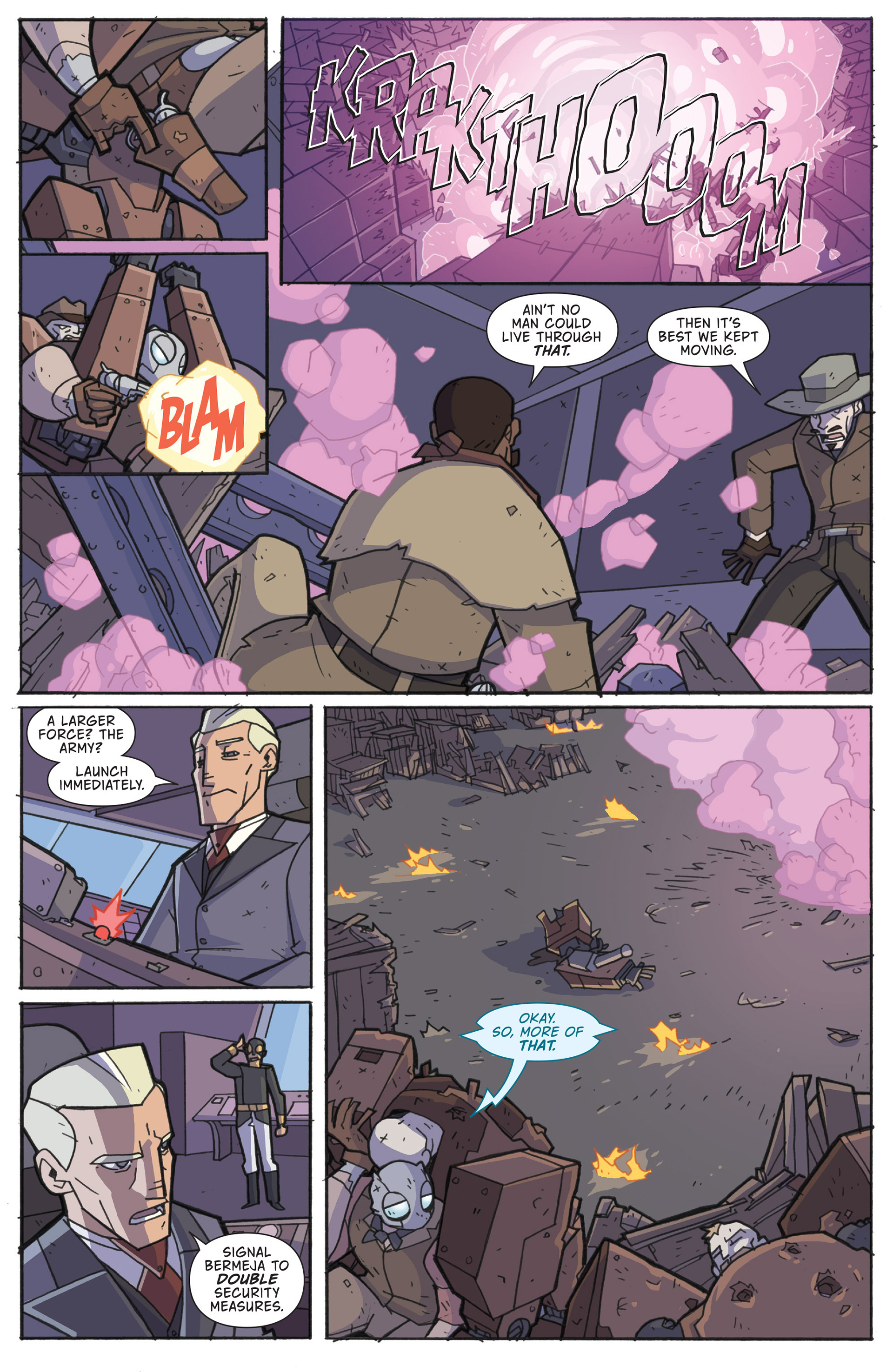 Read online Atomic Robo and the Knights of the Golden Circle comic -  Issue #4 - 11