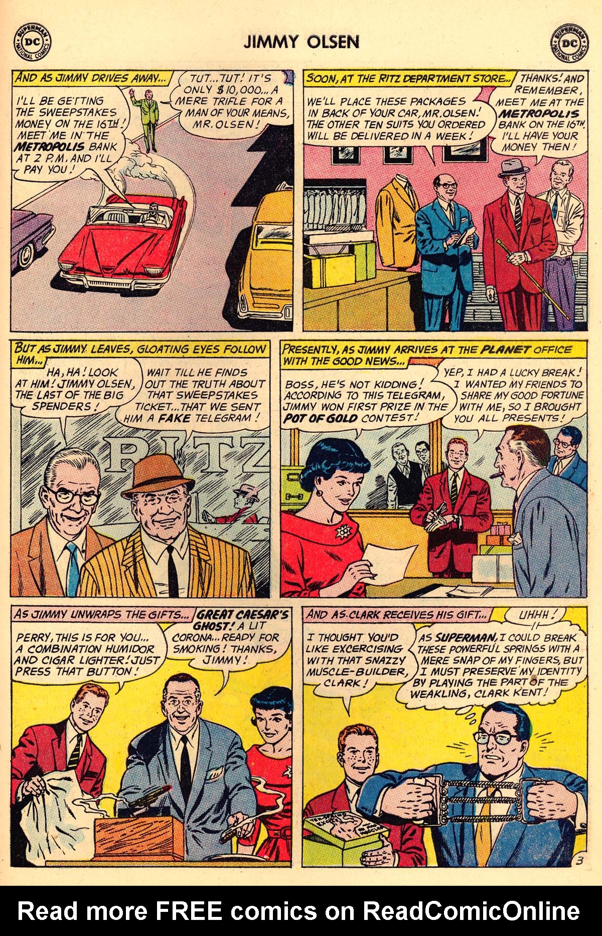 Read online Superman's Pal Jimmy Olsen comic -  Issue #68 - 15