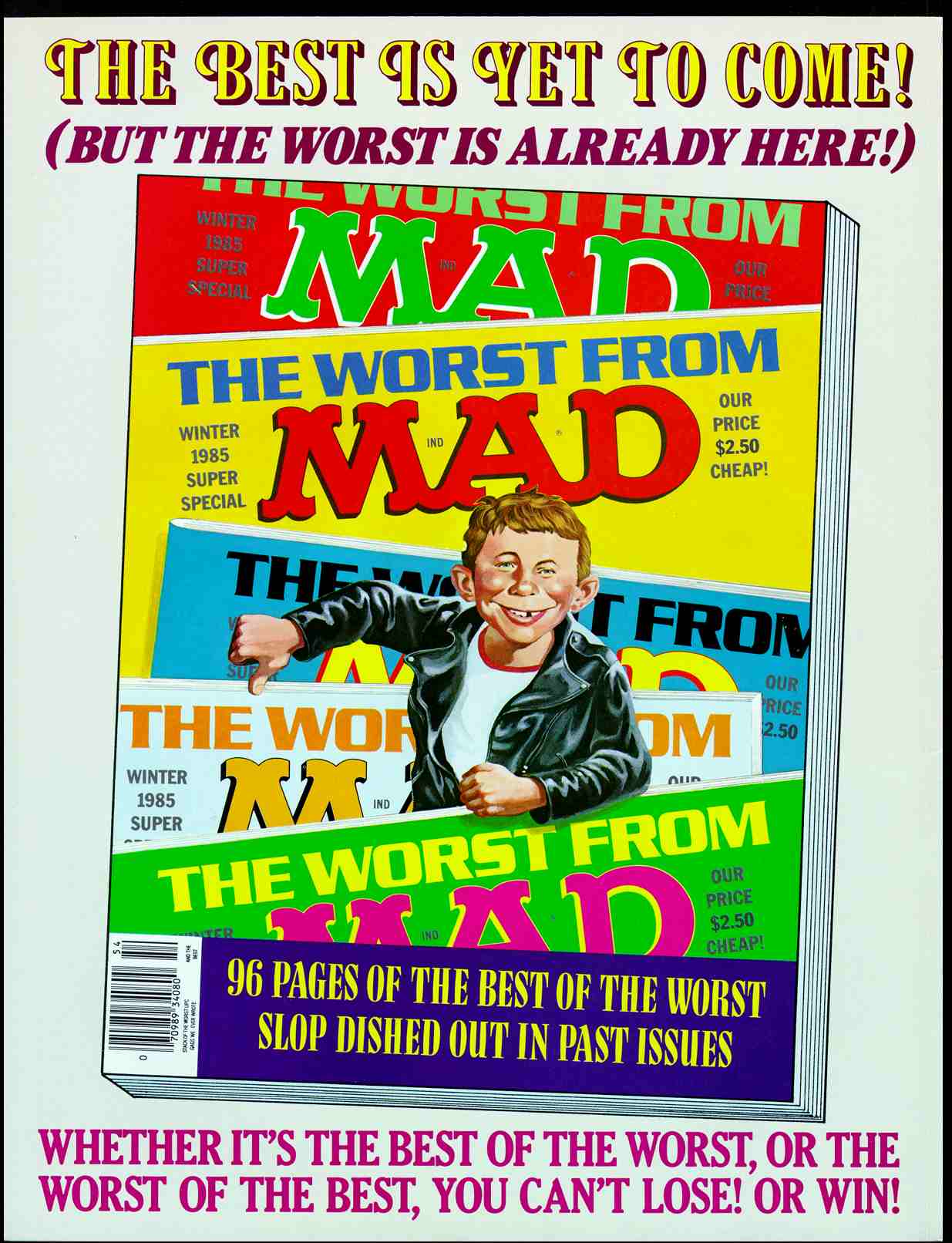 Read online MAD comic -  Issue #257 - 2