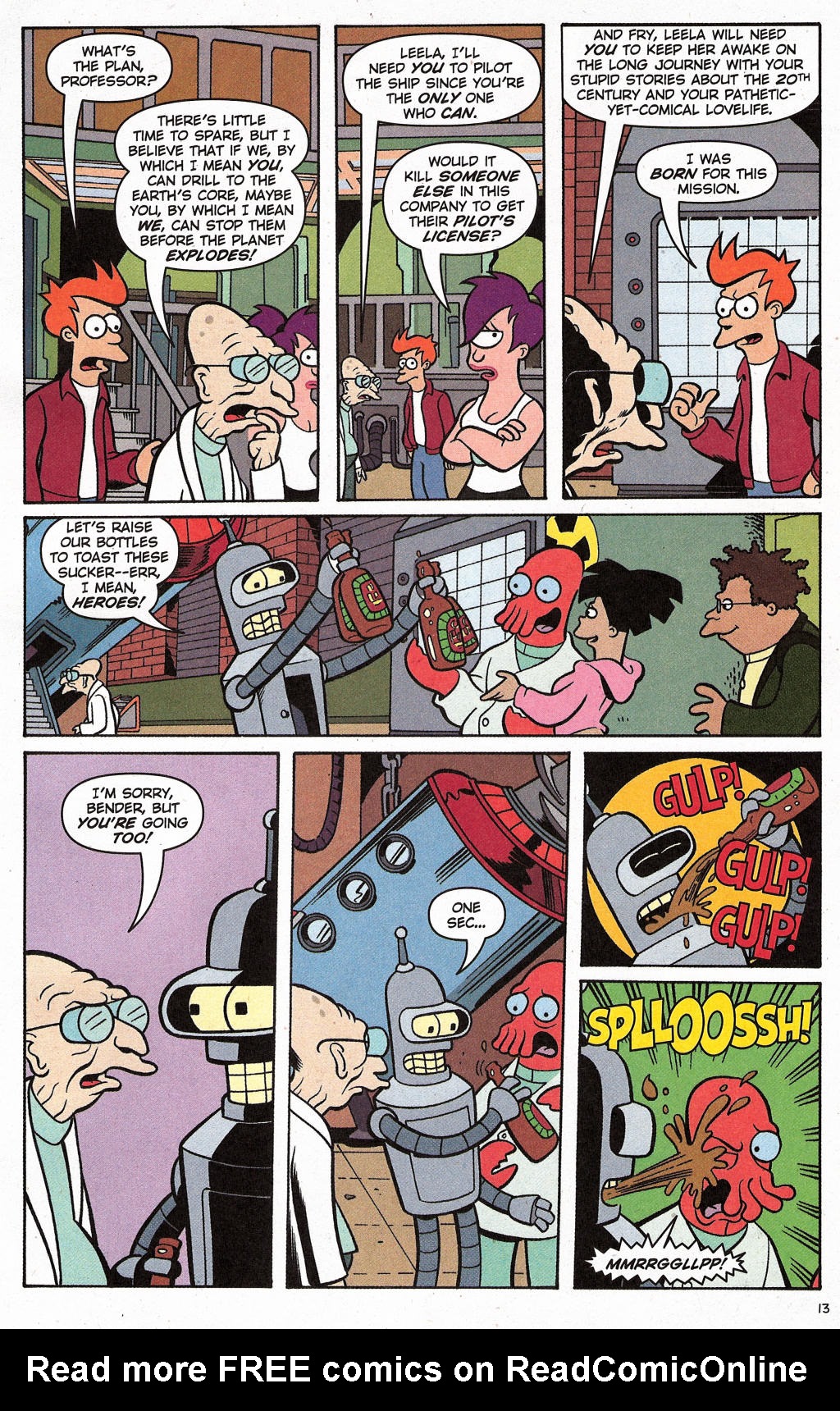 Read online Futurama Comics comic -  Issue #27 - 11