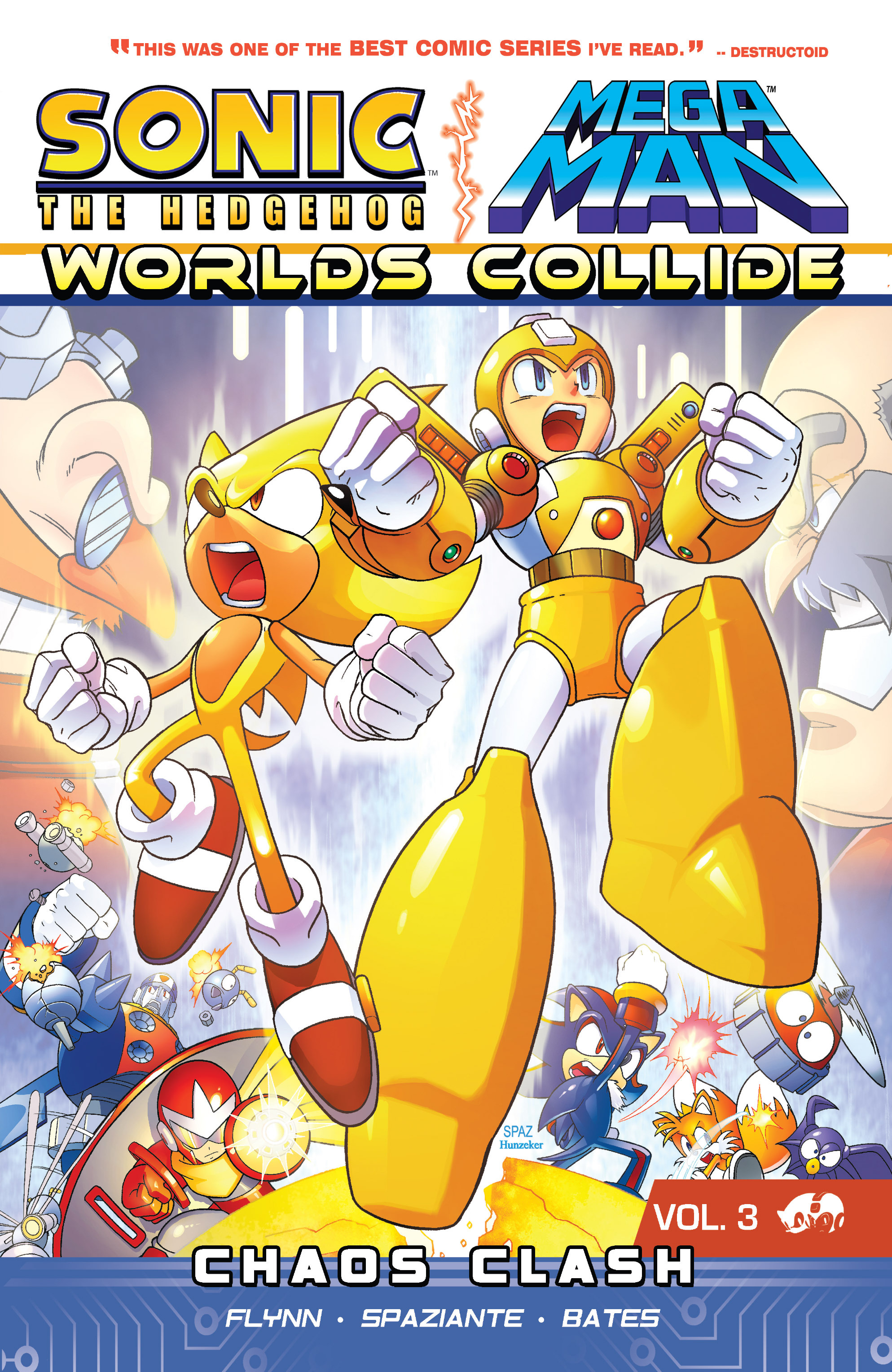 Read online Sonic Mega Man Worlds Collide comic -  Issue # Vol 3 - 1