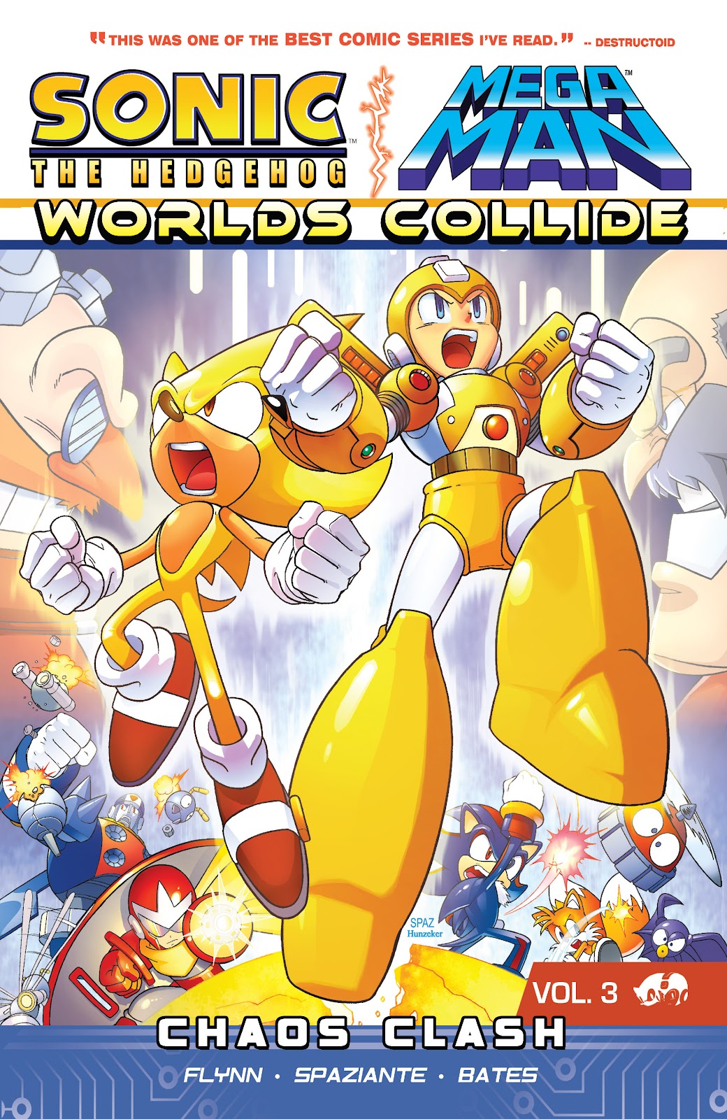 Sonic Mega Man Worlds Collide issue 3 - Page 1