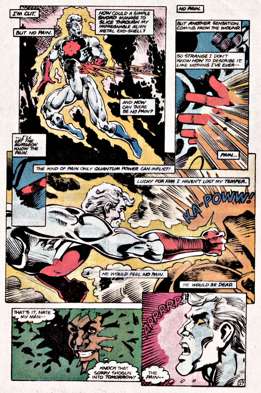 Read online Captain Atom (1987) comic -  Issue #7 - 18