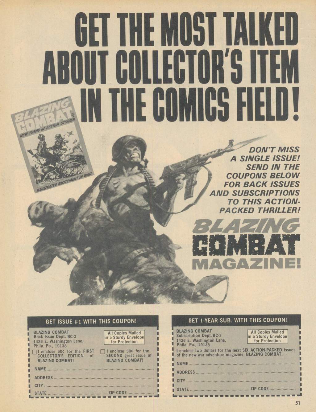 Read online Blazing Combat comic -  Issue #3 - 51