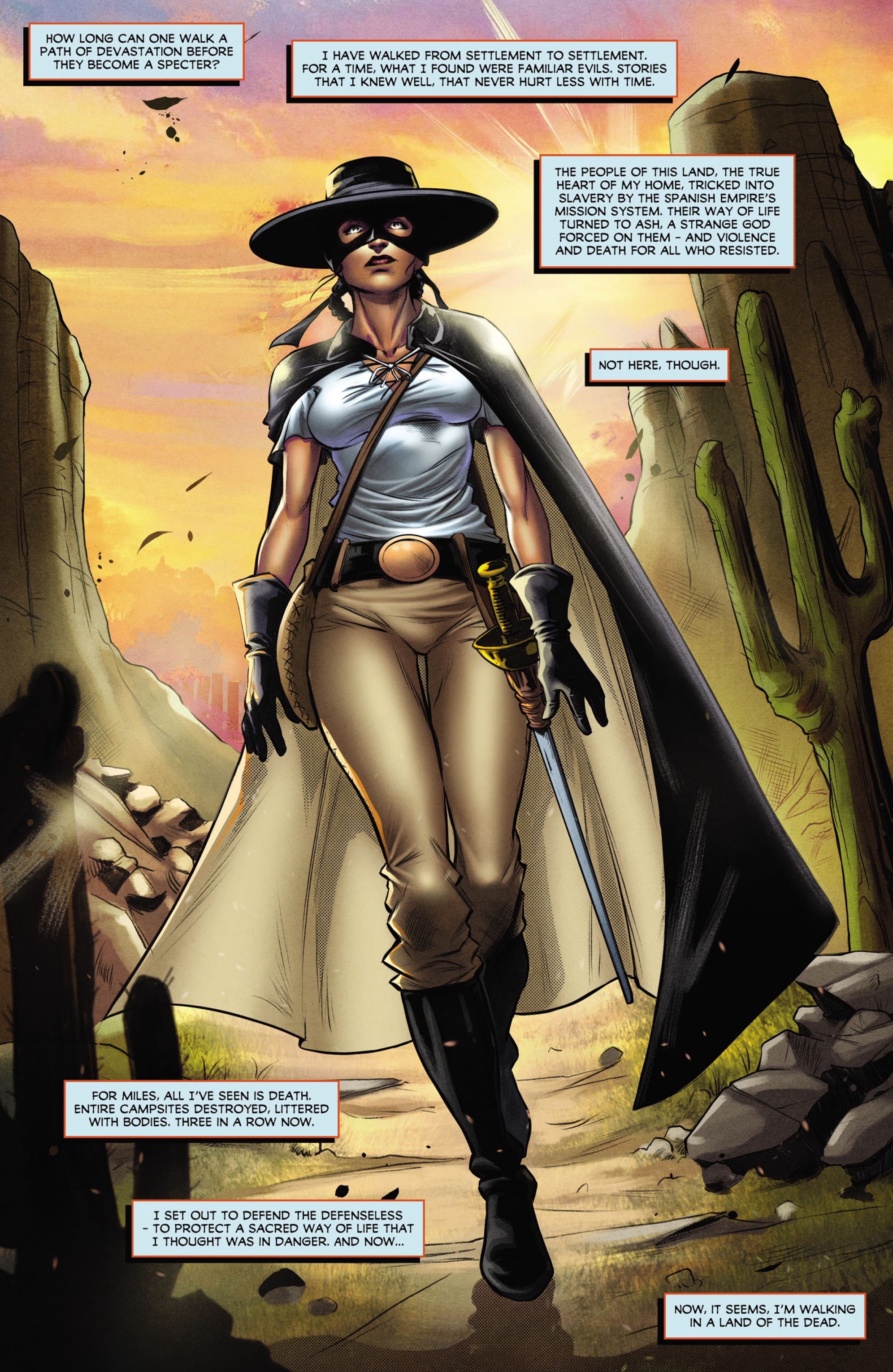 Read online Lady Zorro (2020) comic -  Issue #1 - 6
