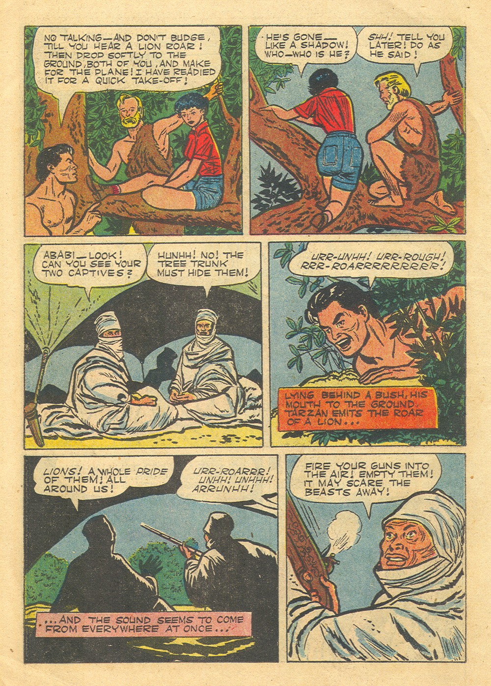 Read online Tarzan (1948) comic -  Issue #64 - 14