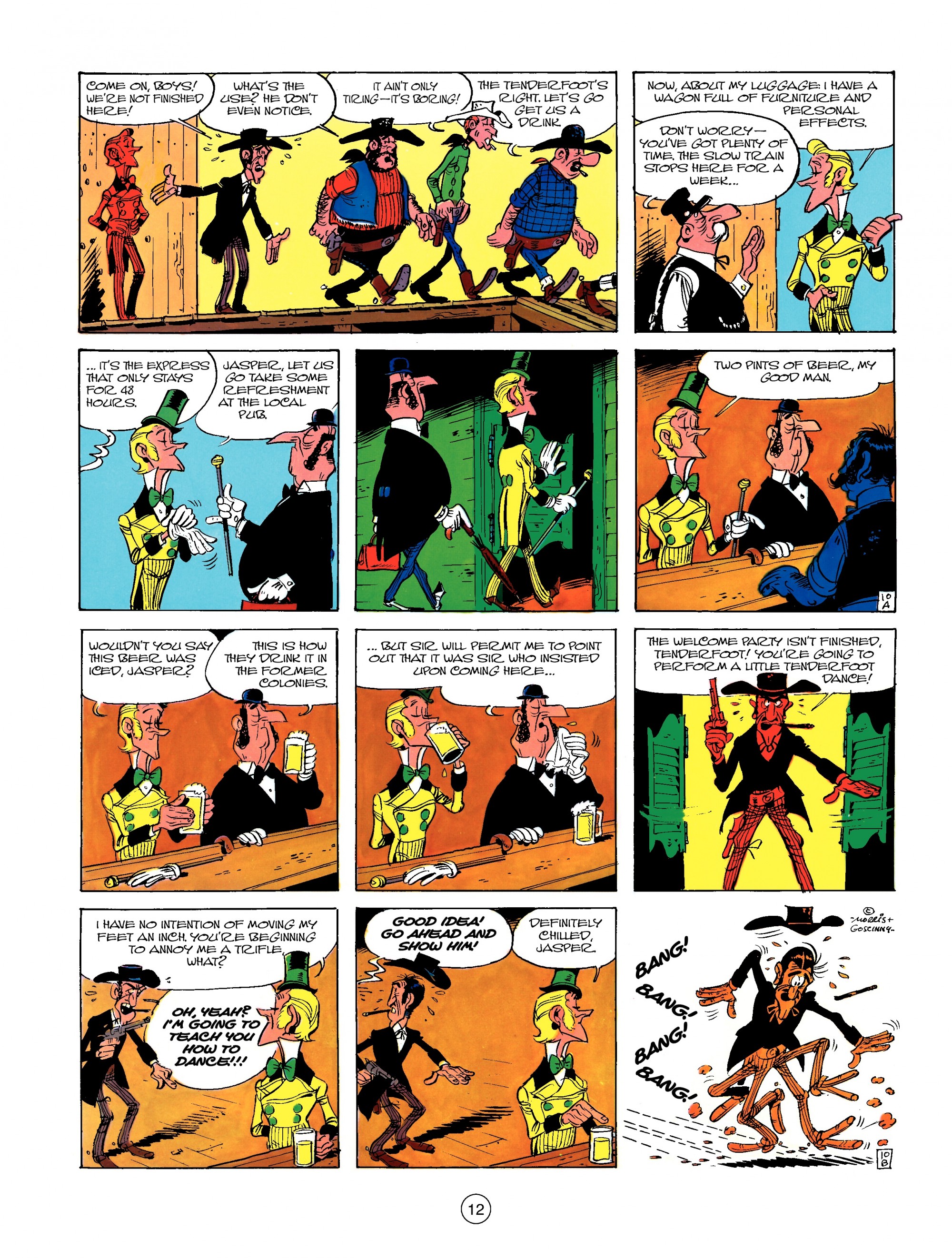 Read online A Lucky Luke Adventure comic -  Issue #13 - 12