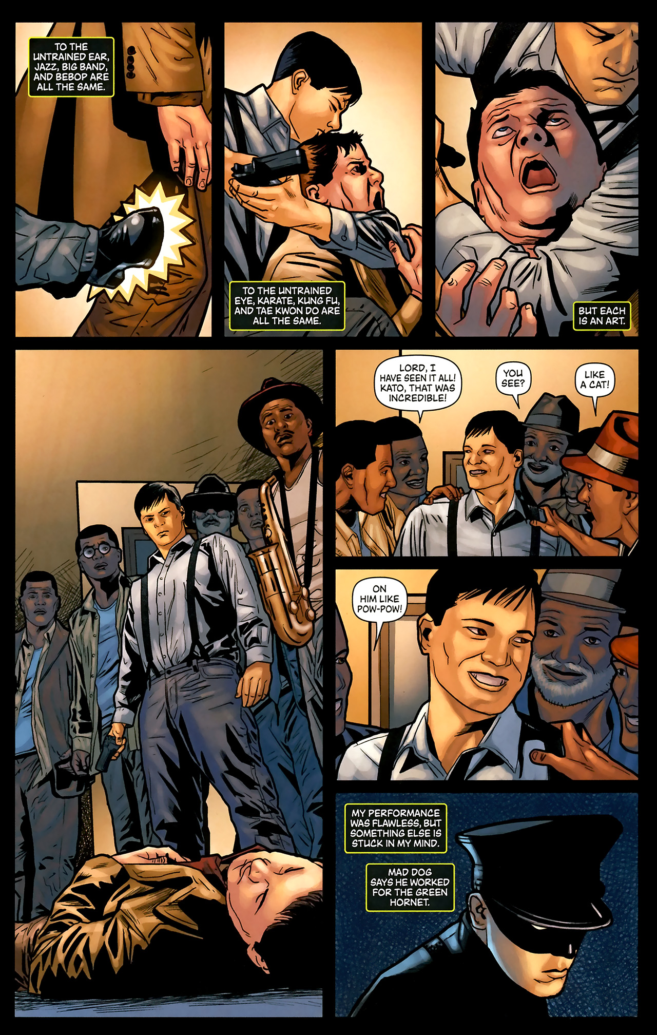 Read online Kato Origins comic -  Issue #6 - 11