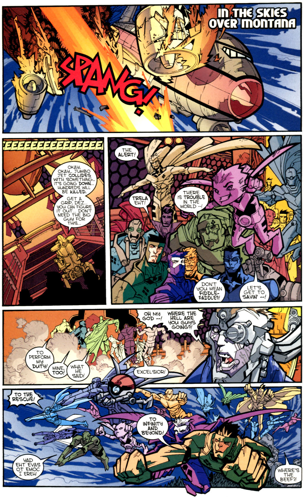 Read online Mr. Majestic comic -  Issue #8 - 17