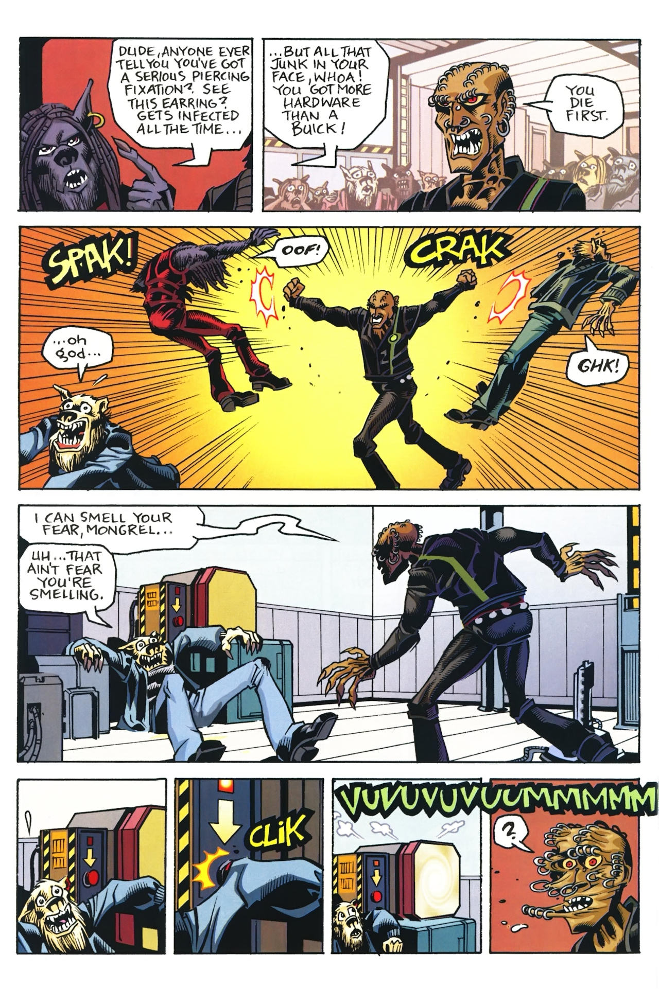 Read online Werewolves on the Moon: Versus Vampires comic -  Issue #1 - 24