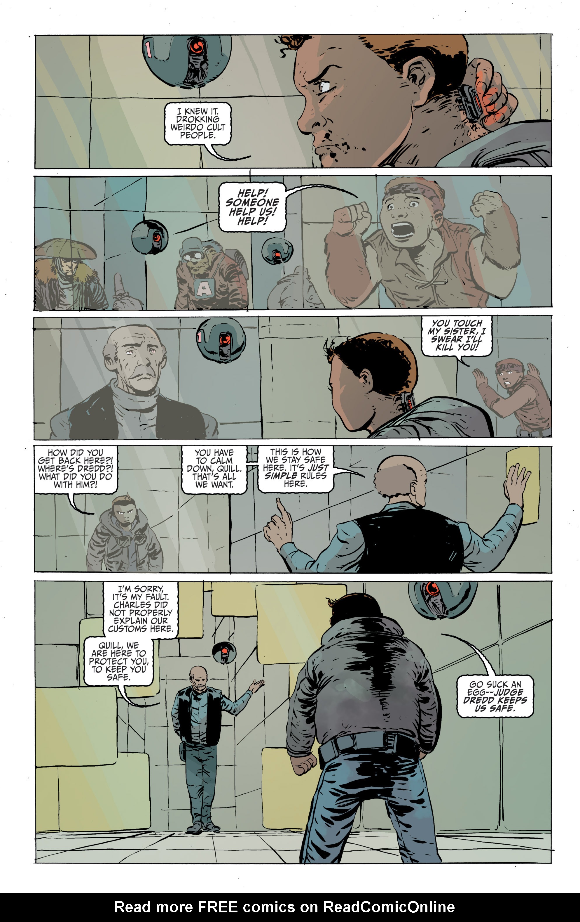 Read online Judge Dredd (2015) comic -  Issue #7 - 13