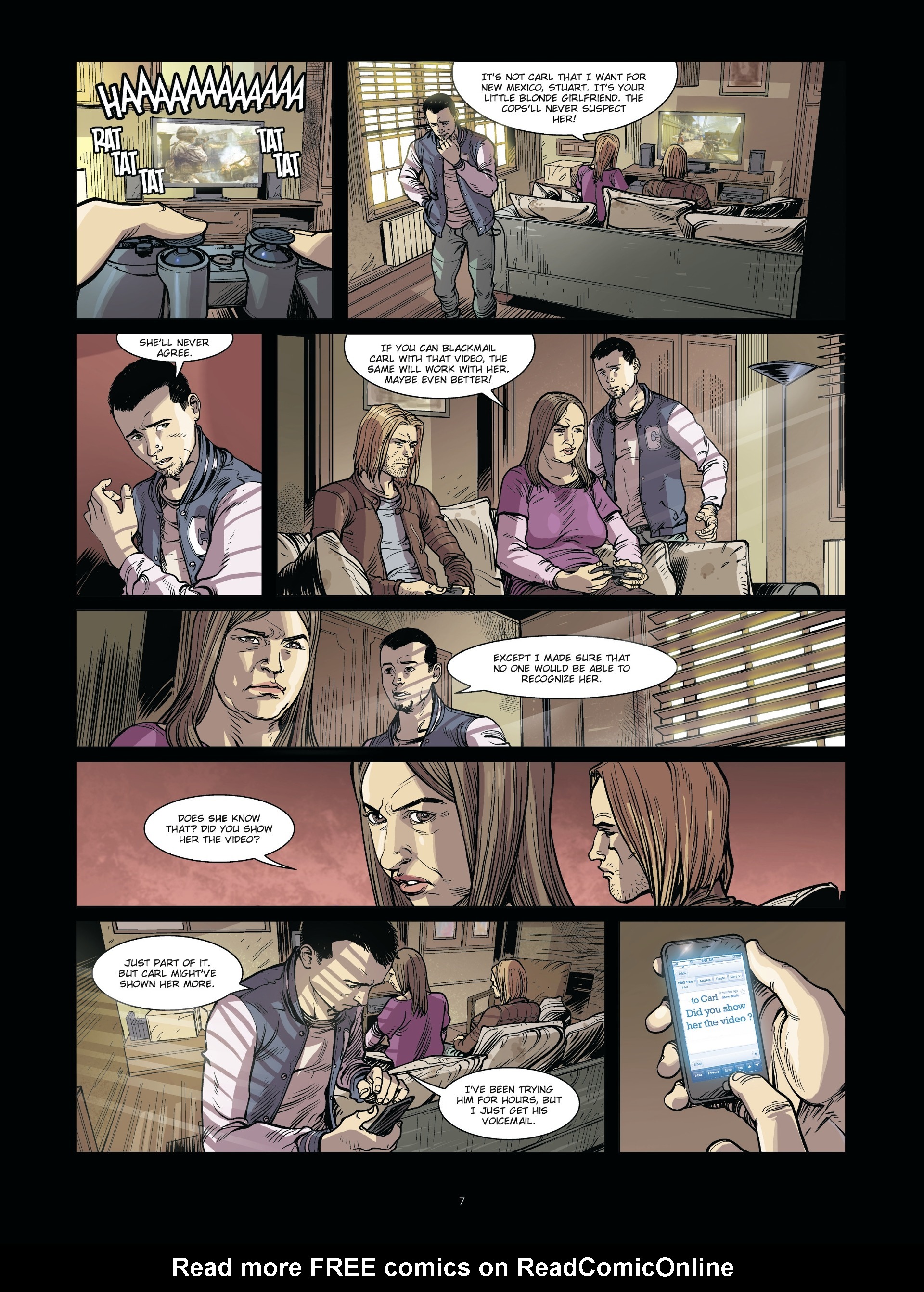 Read online Synchronic comic -  Issue #3 - 9