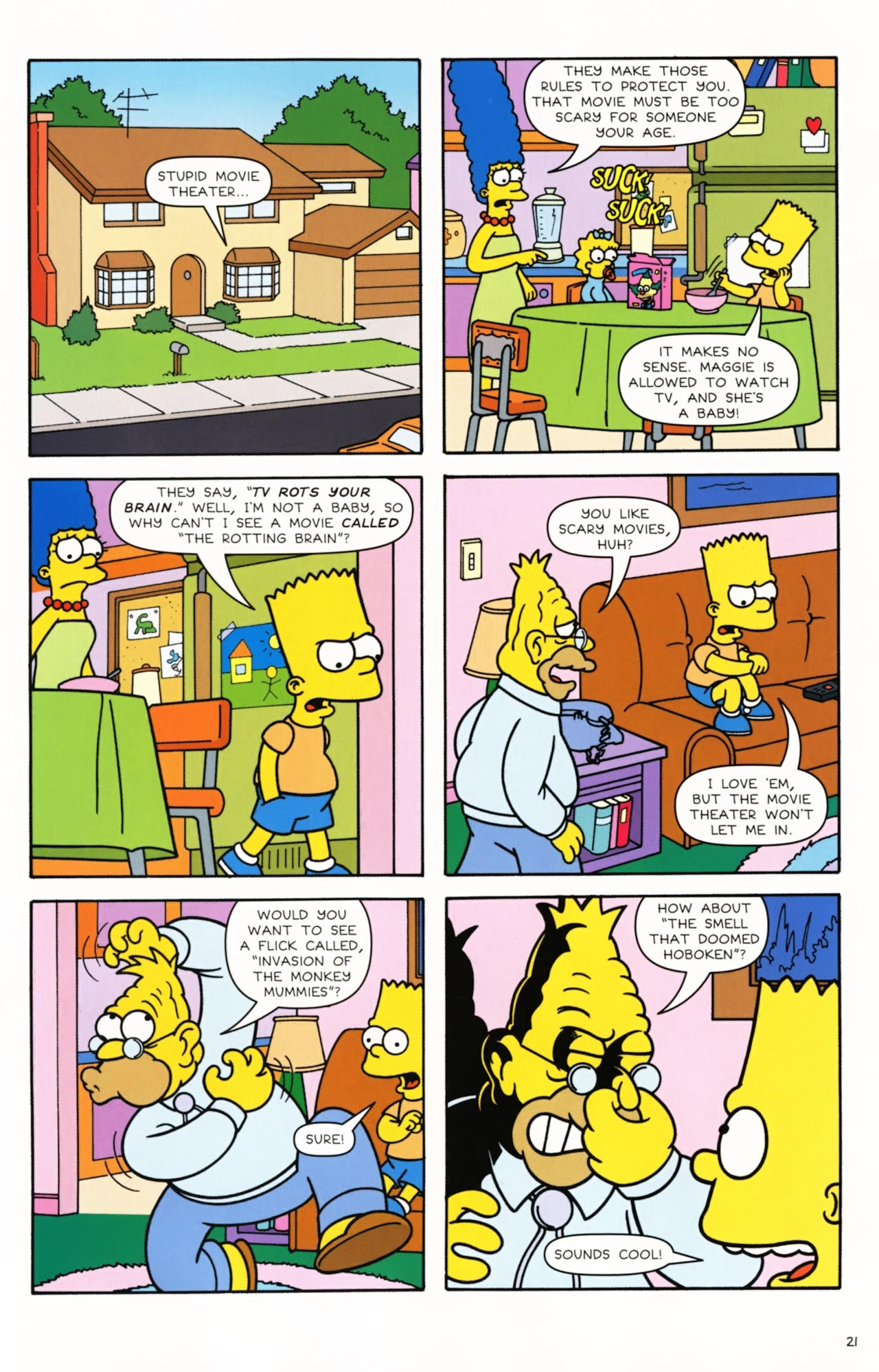Read online Simpsons Comics Presents Bart Simpson comic -  Issue #51 - 17