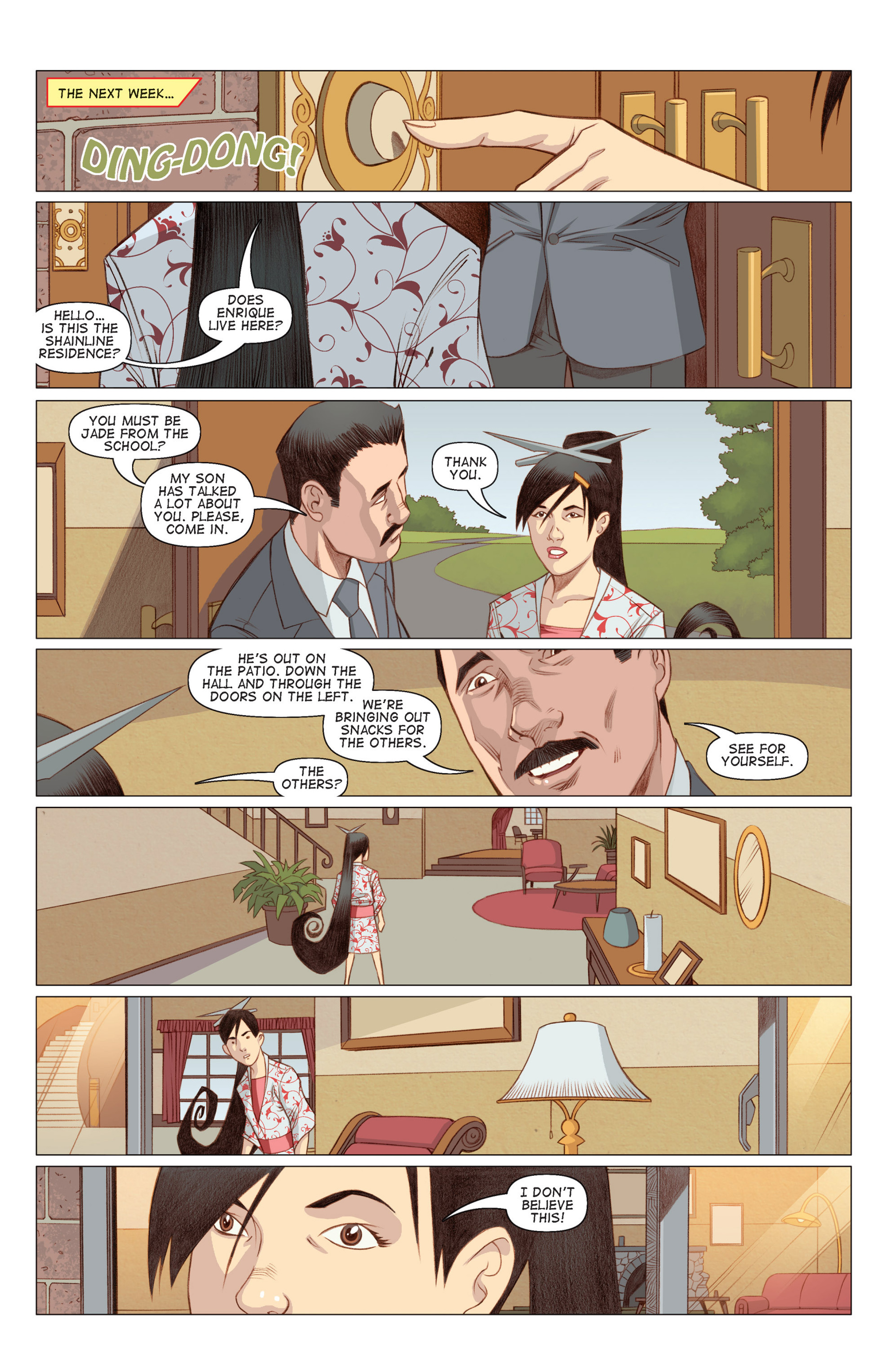 Read online Five Weapons comic -  Issue #5 - 22