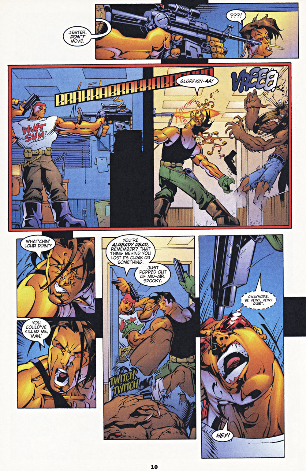 Read online Wetworks comic -  Issue #20 - 10