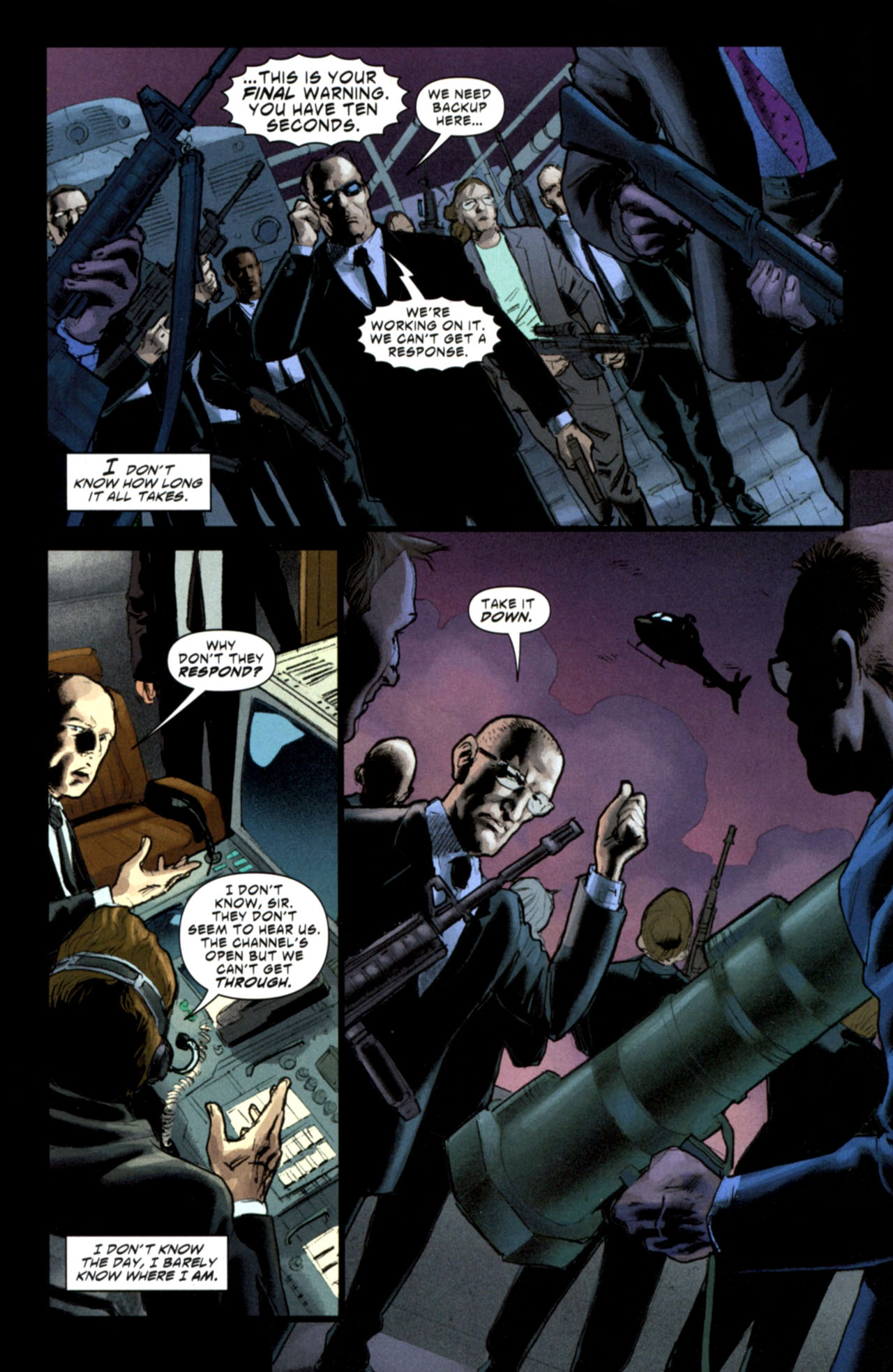 Read online Nemesis: The Impostors comic -  Issue #4 - 2