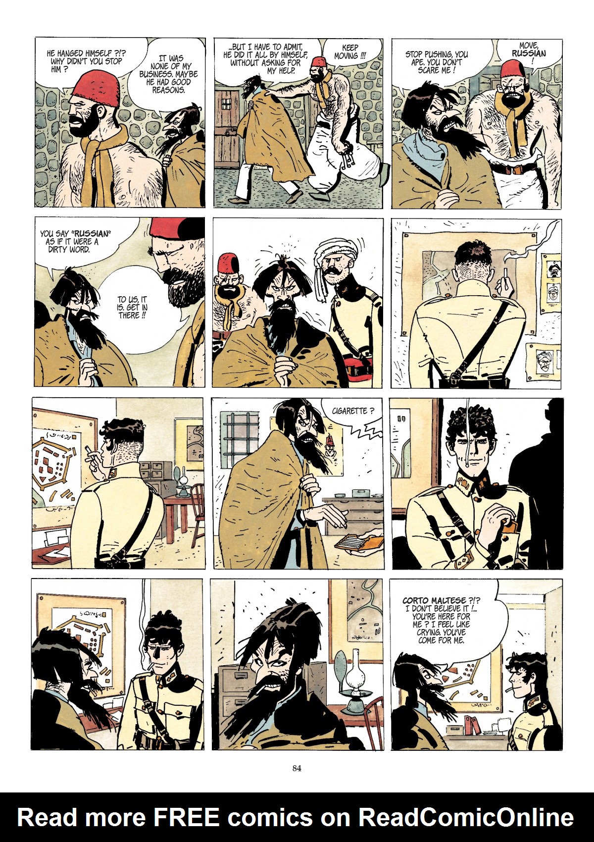 Read online Corto Maltese comic -  Issue # TPB 11 - 87