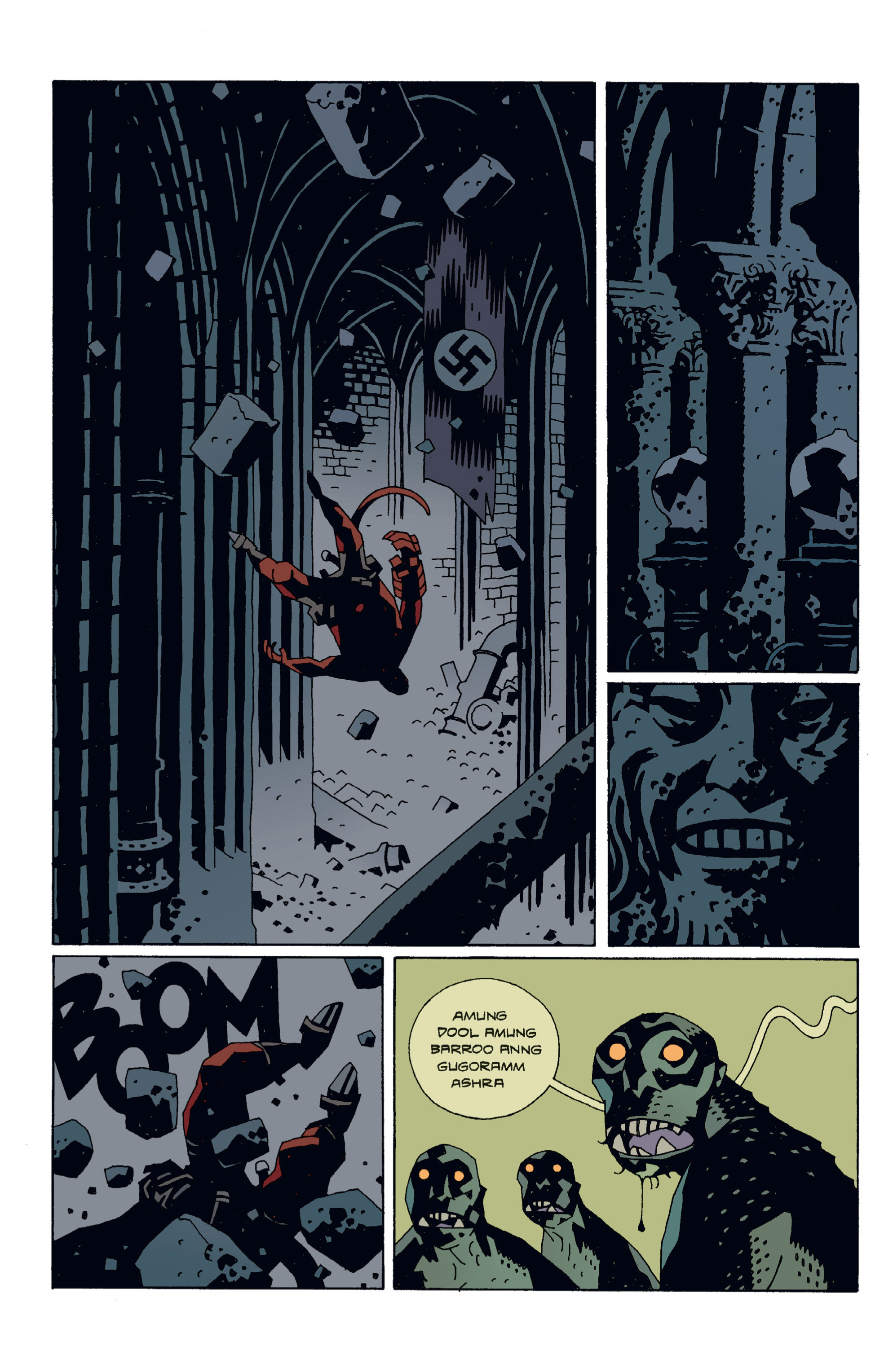 Read online Hellboy comic -  Issue #5 - 85