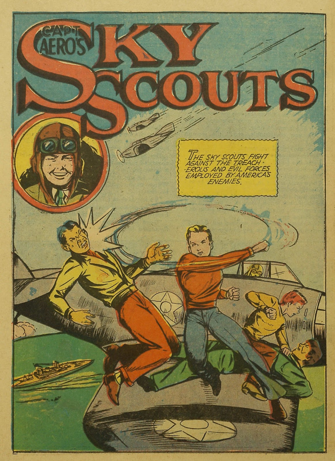 Captain Aero Comics issue 3 - Page 46
