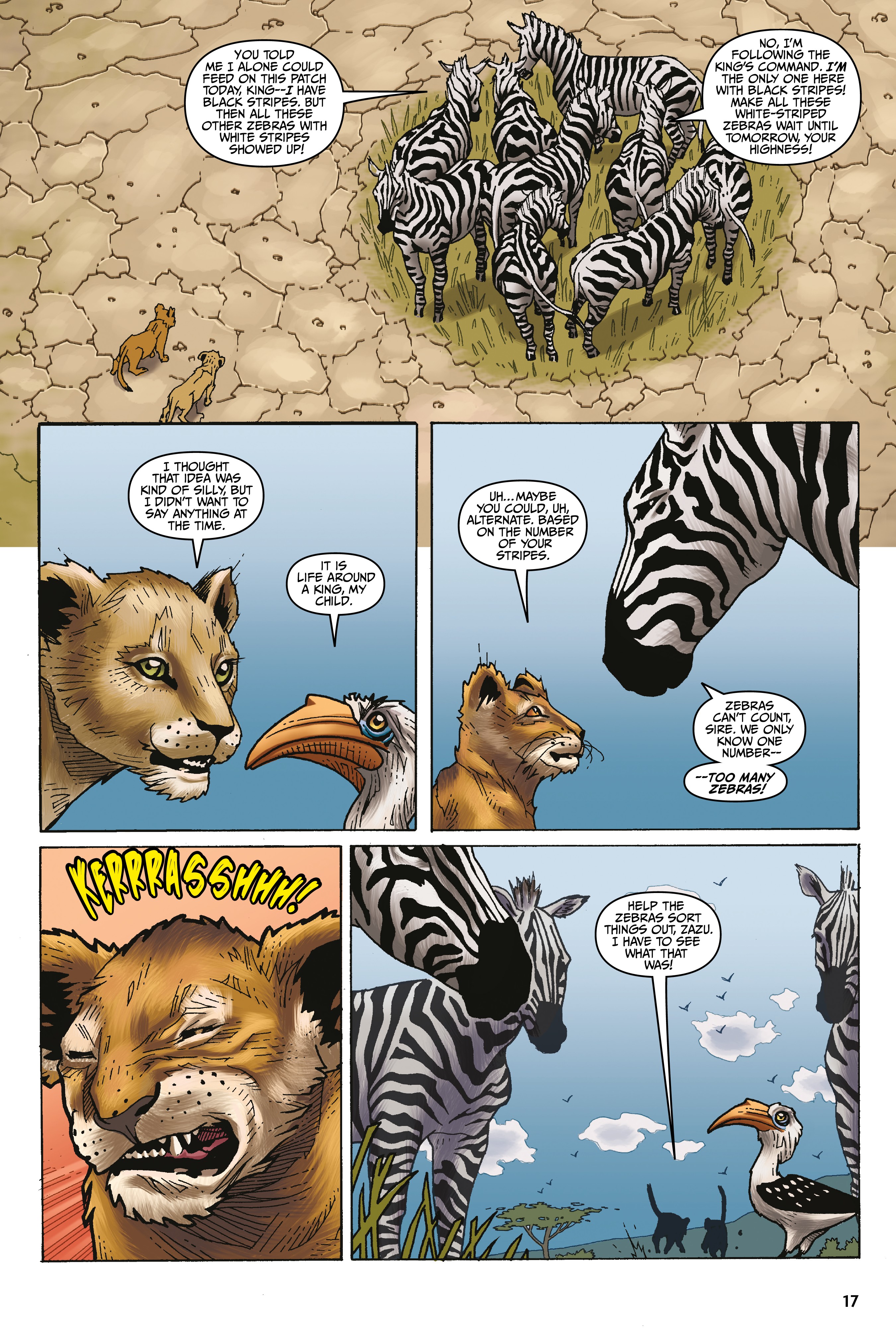 Read online Disney The Lion King: Wild Schemes and Catastrophes comic -  Issue # TPB - 18