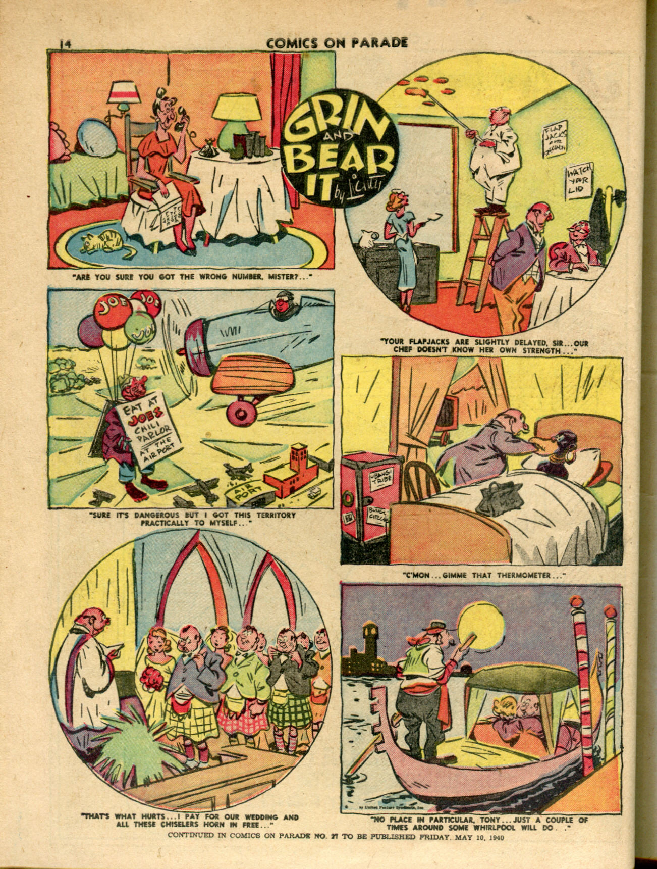 Read online Comics on Parade comic -  Issue #26 - 16