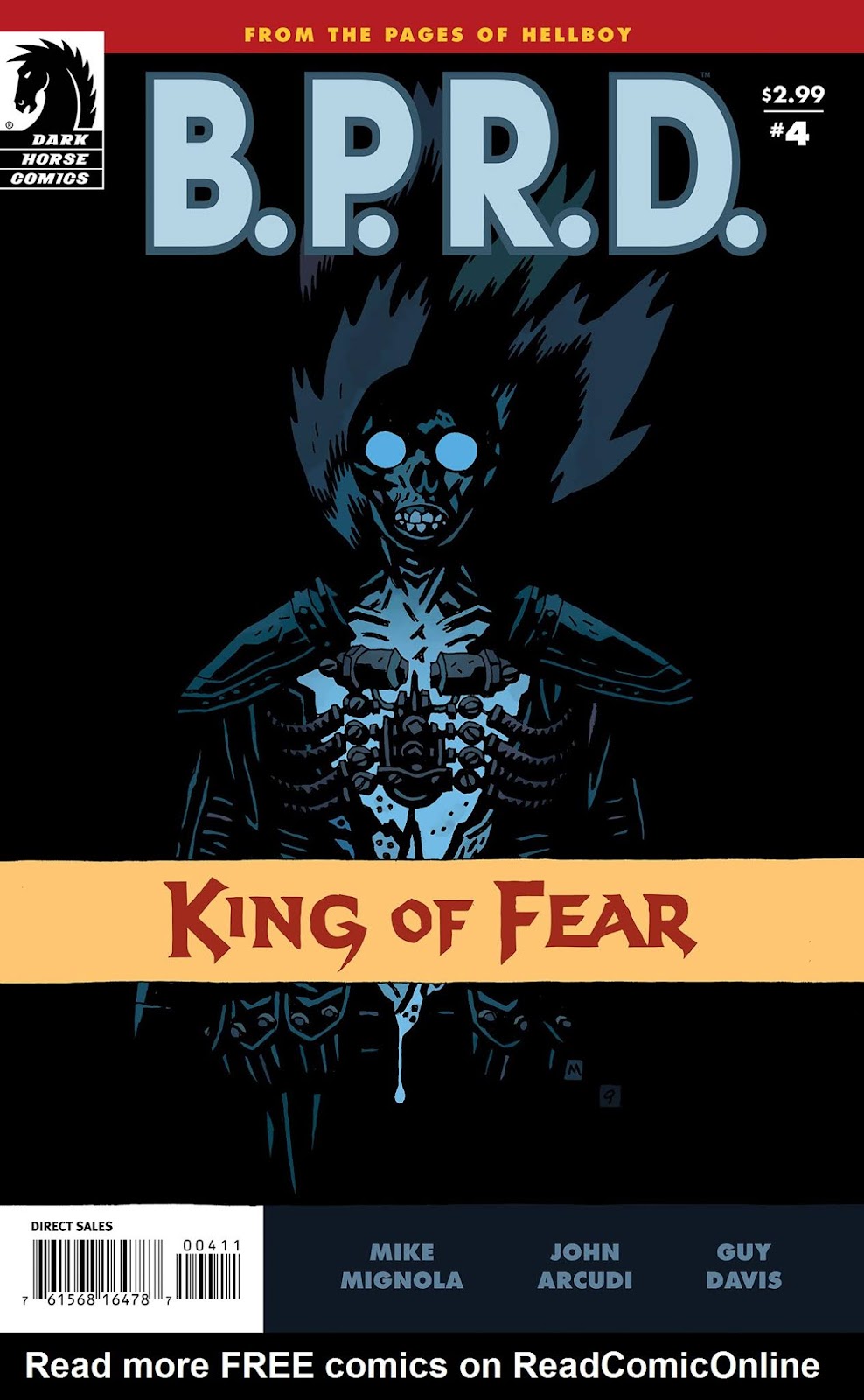 B.P.R.D.: King of Fear issue 4 - Page 1