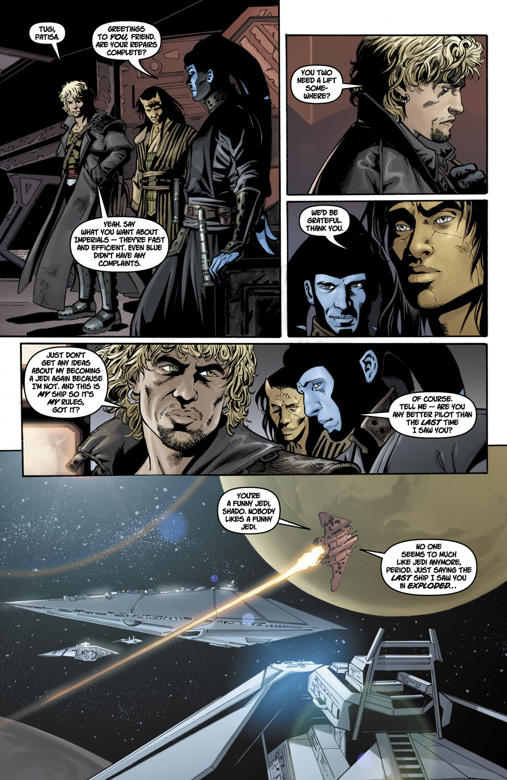 Read online Star Wars: Legacy (2006) comic -  Issue #7 - 23