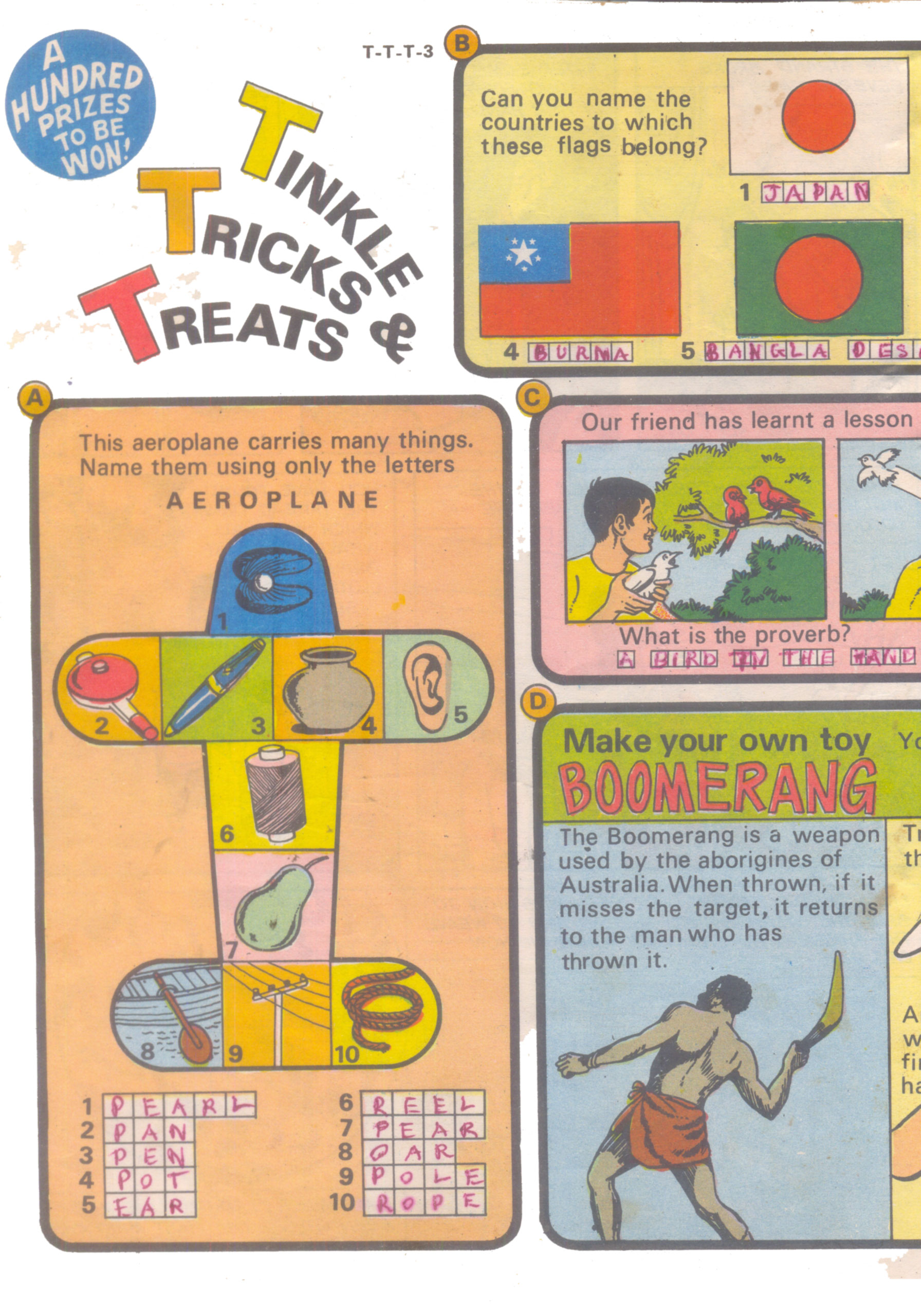 Read online Tinkle comic -  Issue #3 - 16