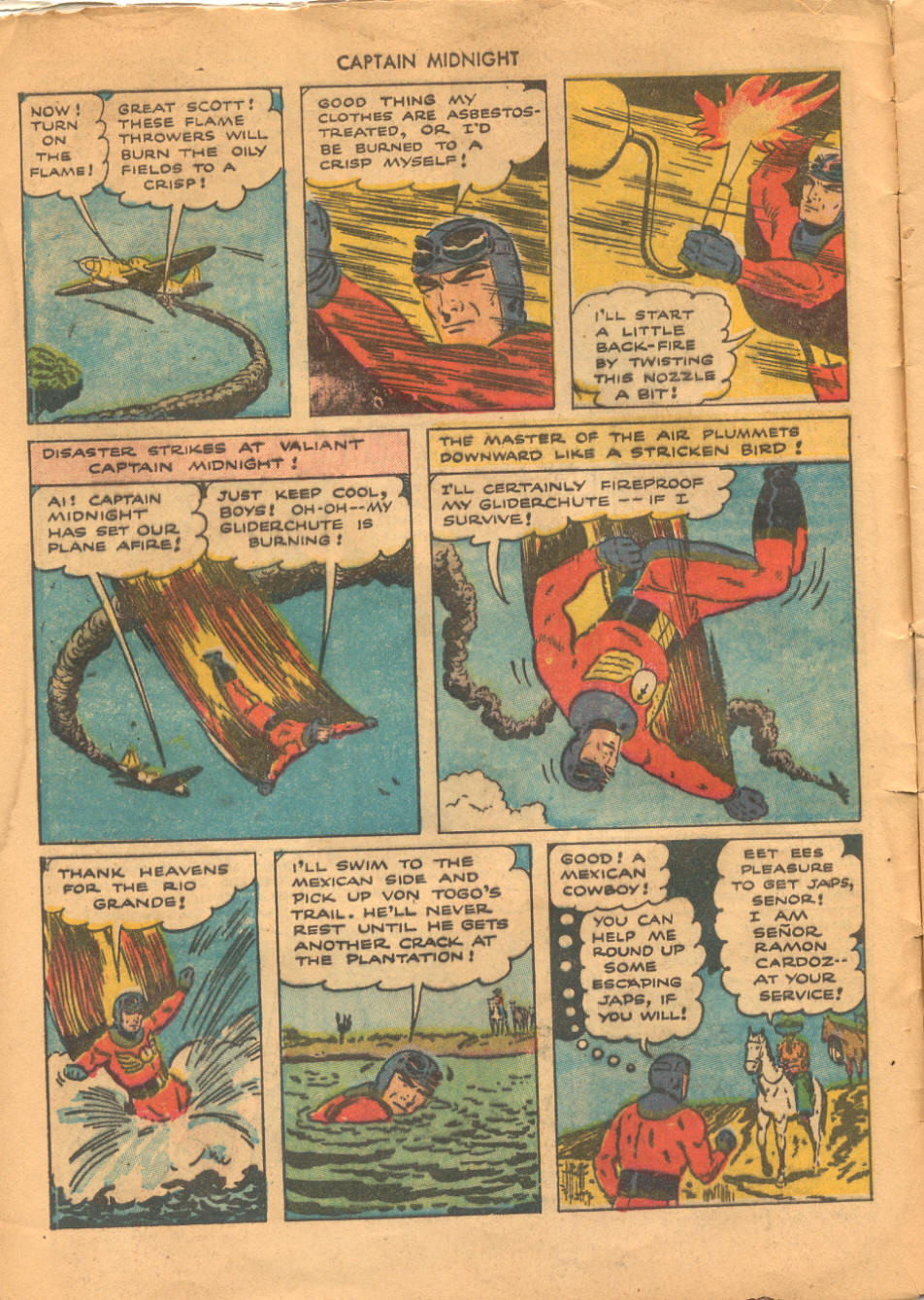 Read online Captain Midnight (1942) comic -  Issue #23 - 8