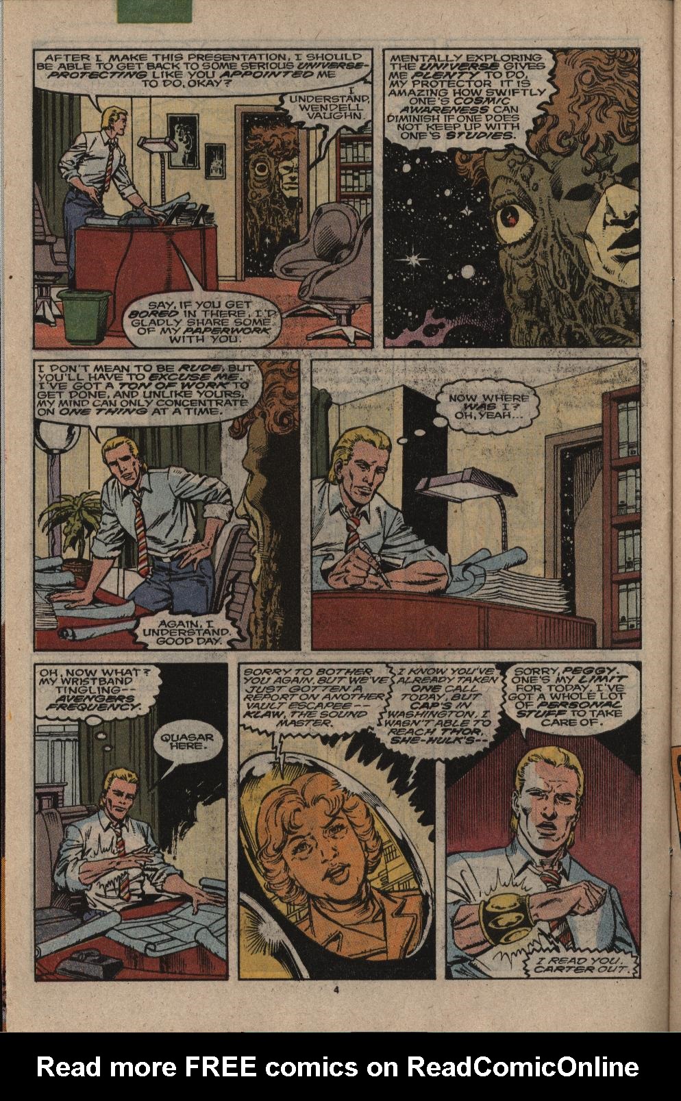 Read online Quasar comic -  Issue #6 - 5