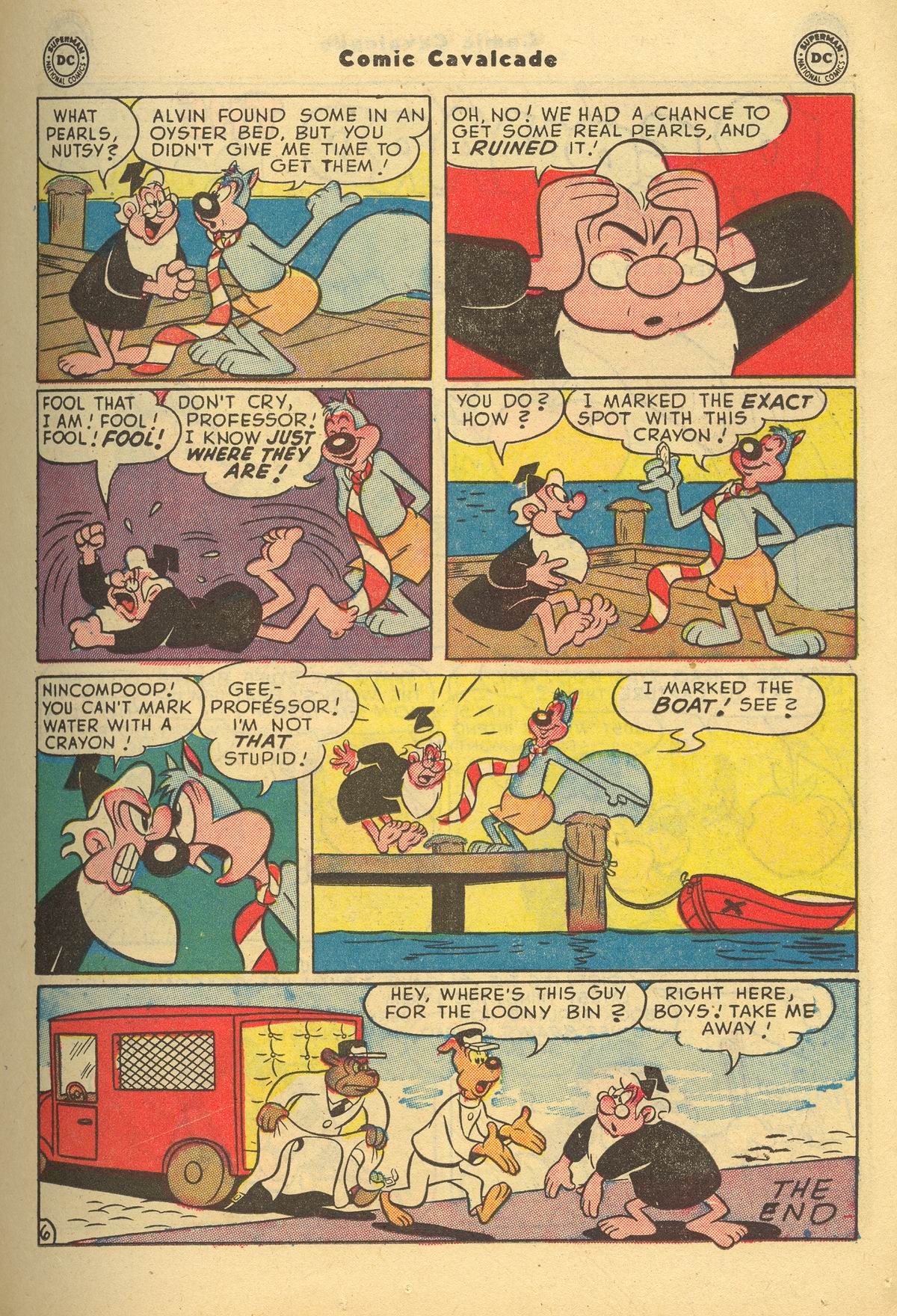 Read online Comic Cavalcade comic -  Issue #52 - 21