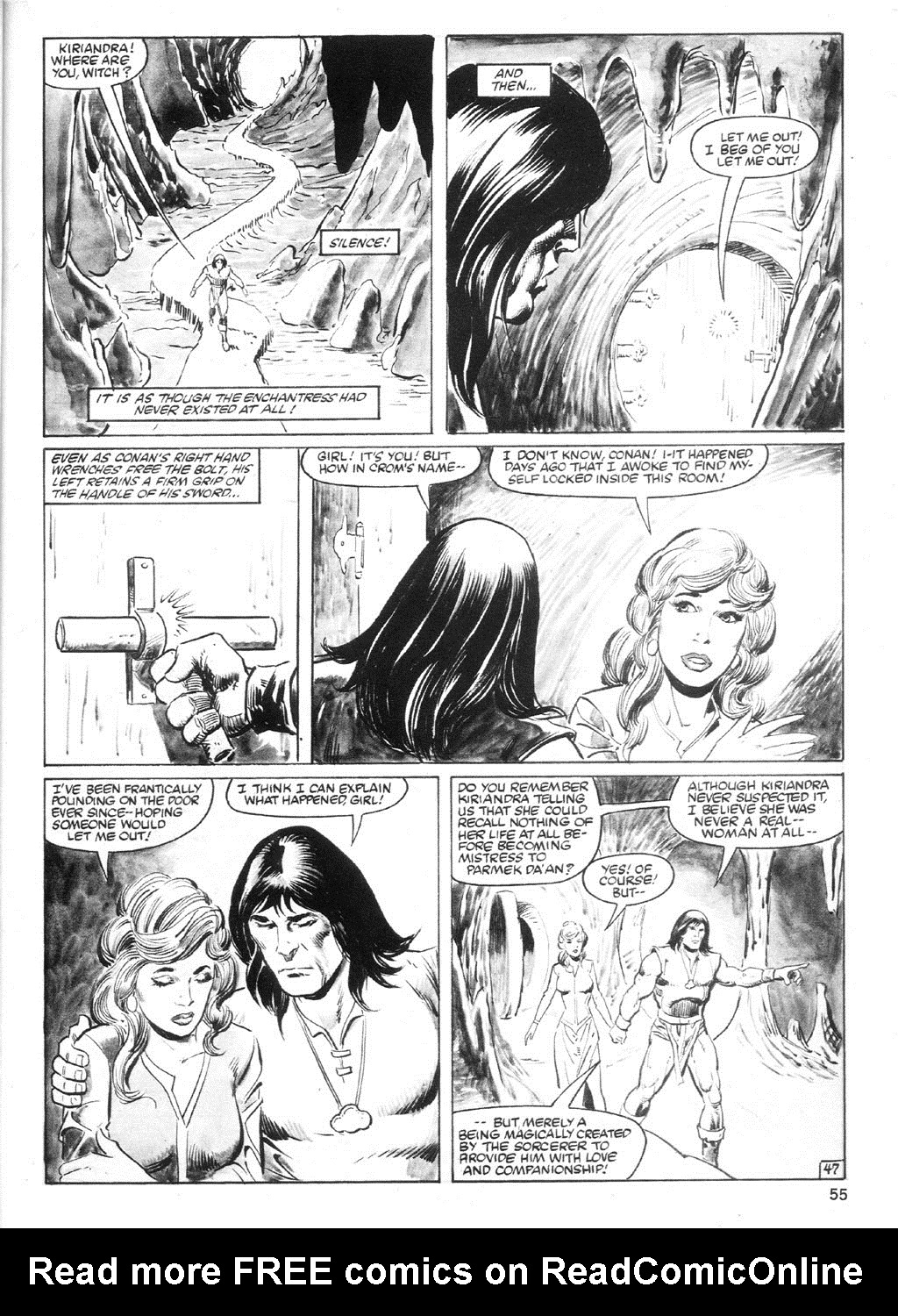 Read online The Savage Sword Of Conan comic -  Issue #94 - 54