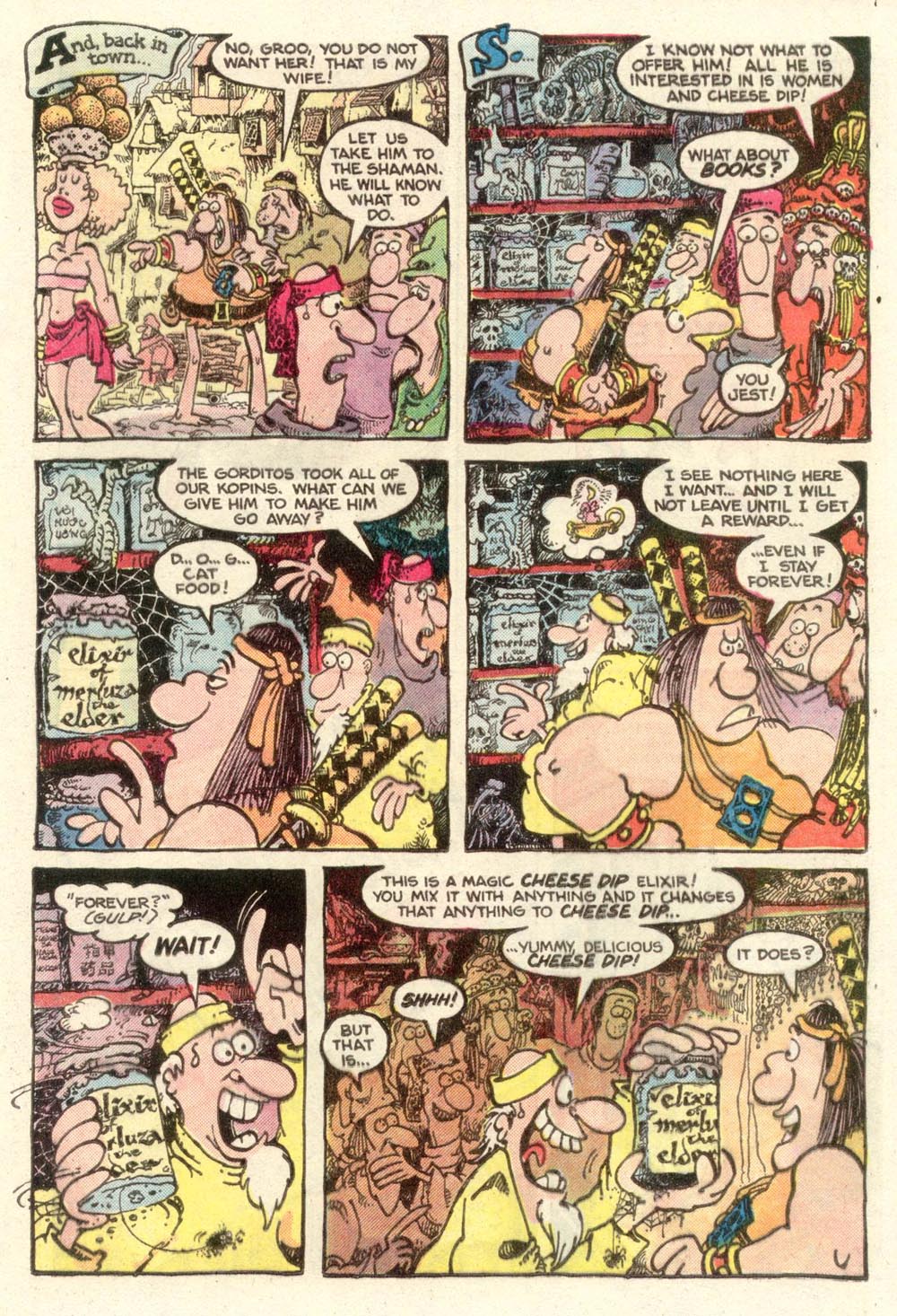 Read online Sergio Aragonés Groo the Wanderer comic -  Issue #11 - 13
