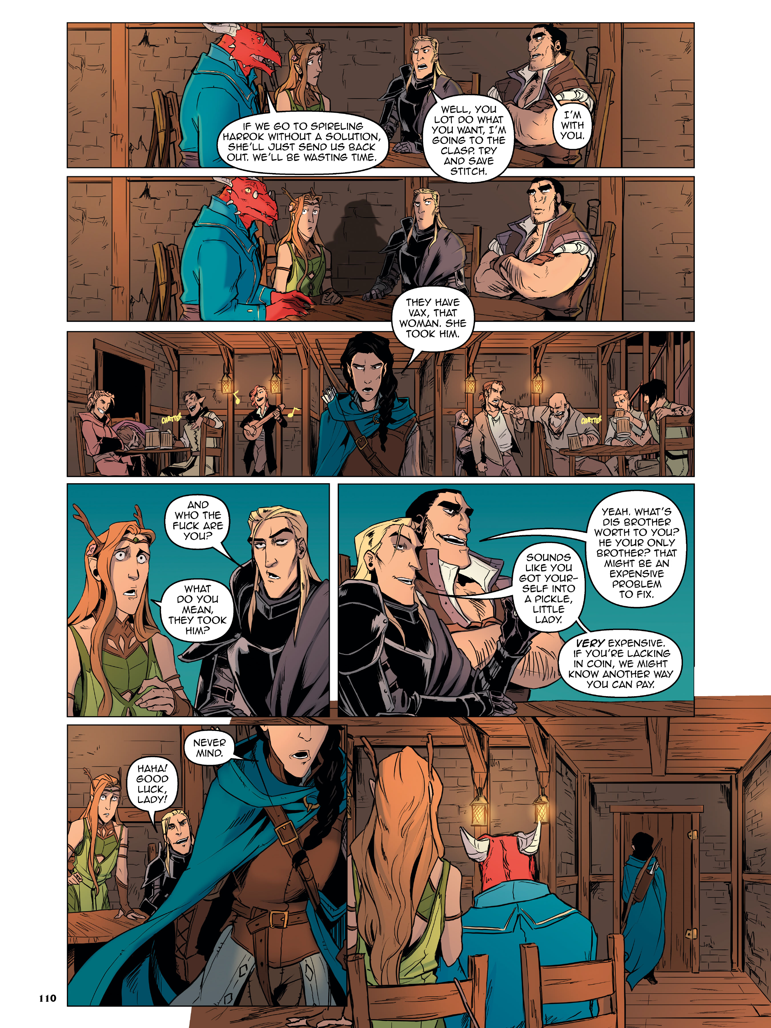 Read online Critical Role Vox Machina Origins comic -  Issue # (2019) _TPB Library Edition (Part 2) - 12