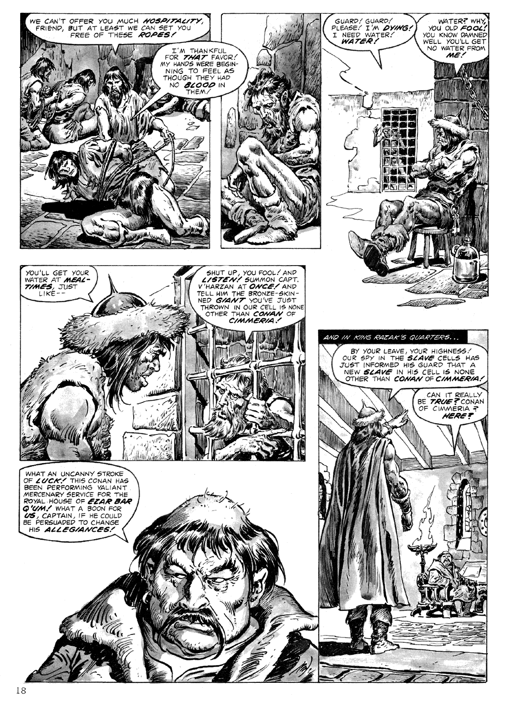 Read online The Savage Sword Of Conan comic -  Issue #71 - 18