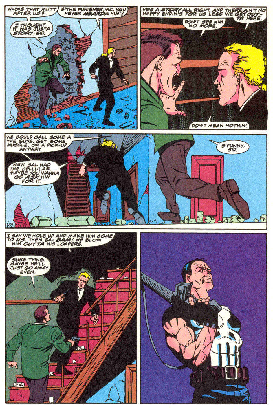 Read online The Punisher War Zone comic -  Issue #25 - 35