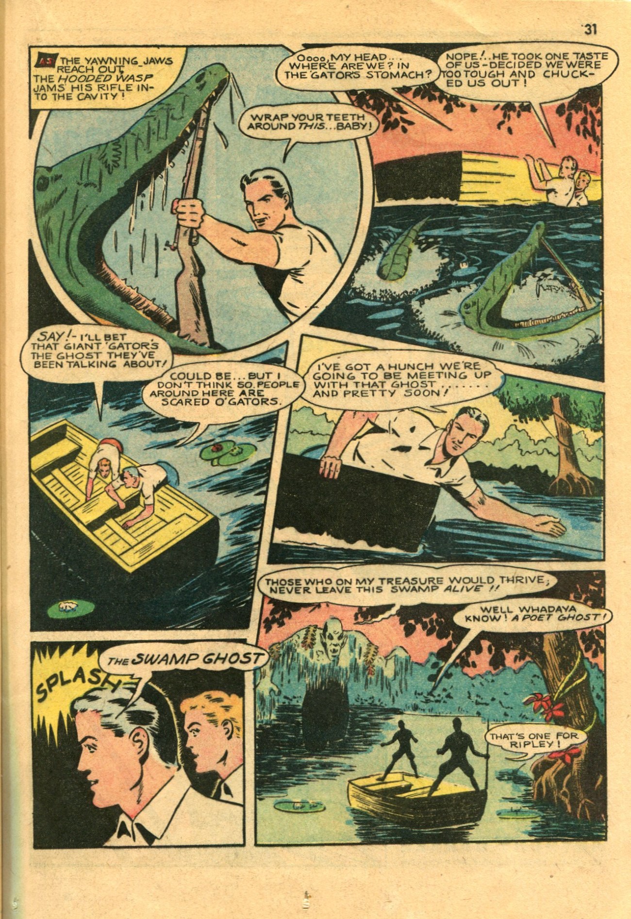 Read online Shadow Comics comic -  Issue #21 - 31