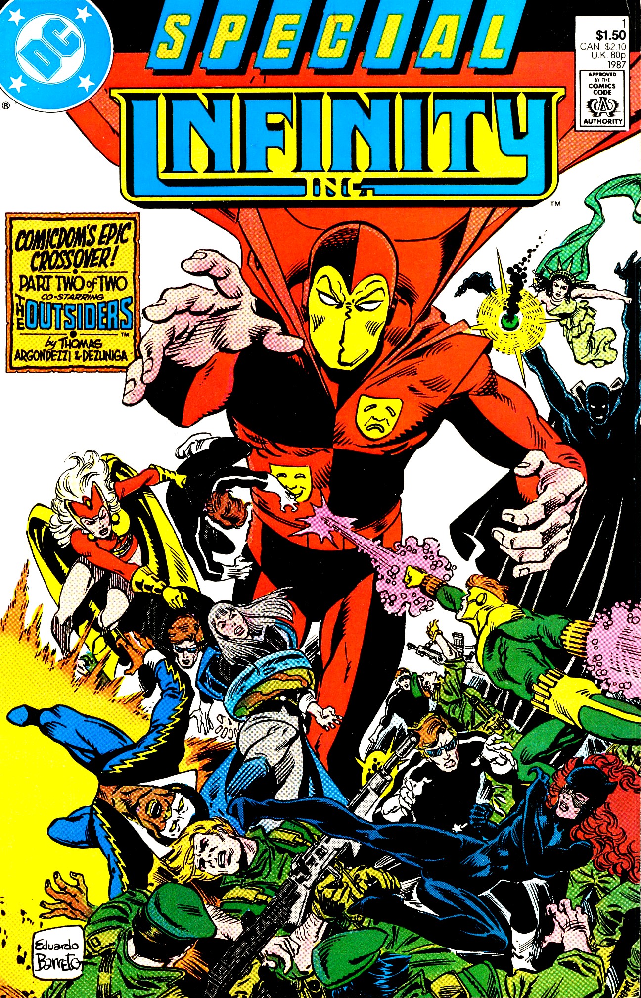 Read online Infinity Inc. (1984) comic -  Issue # _Special - 1