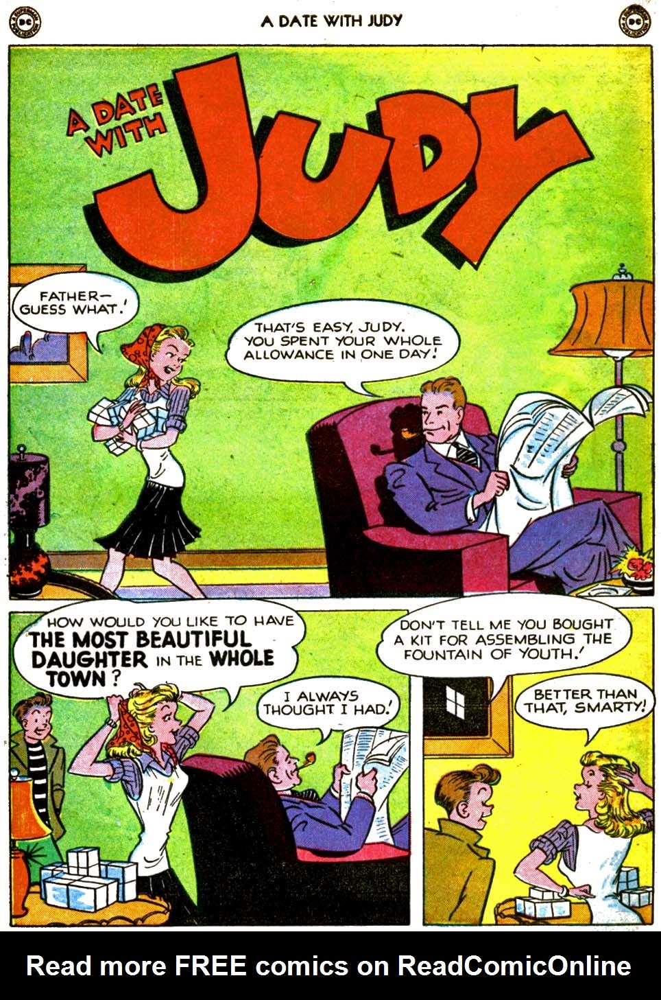 Read online A Date with Judy comic -  Issue #1 - 42