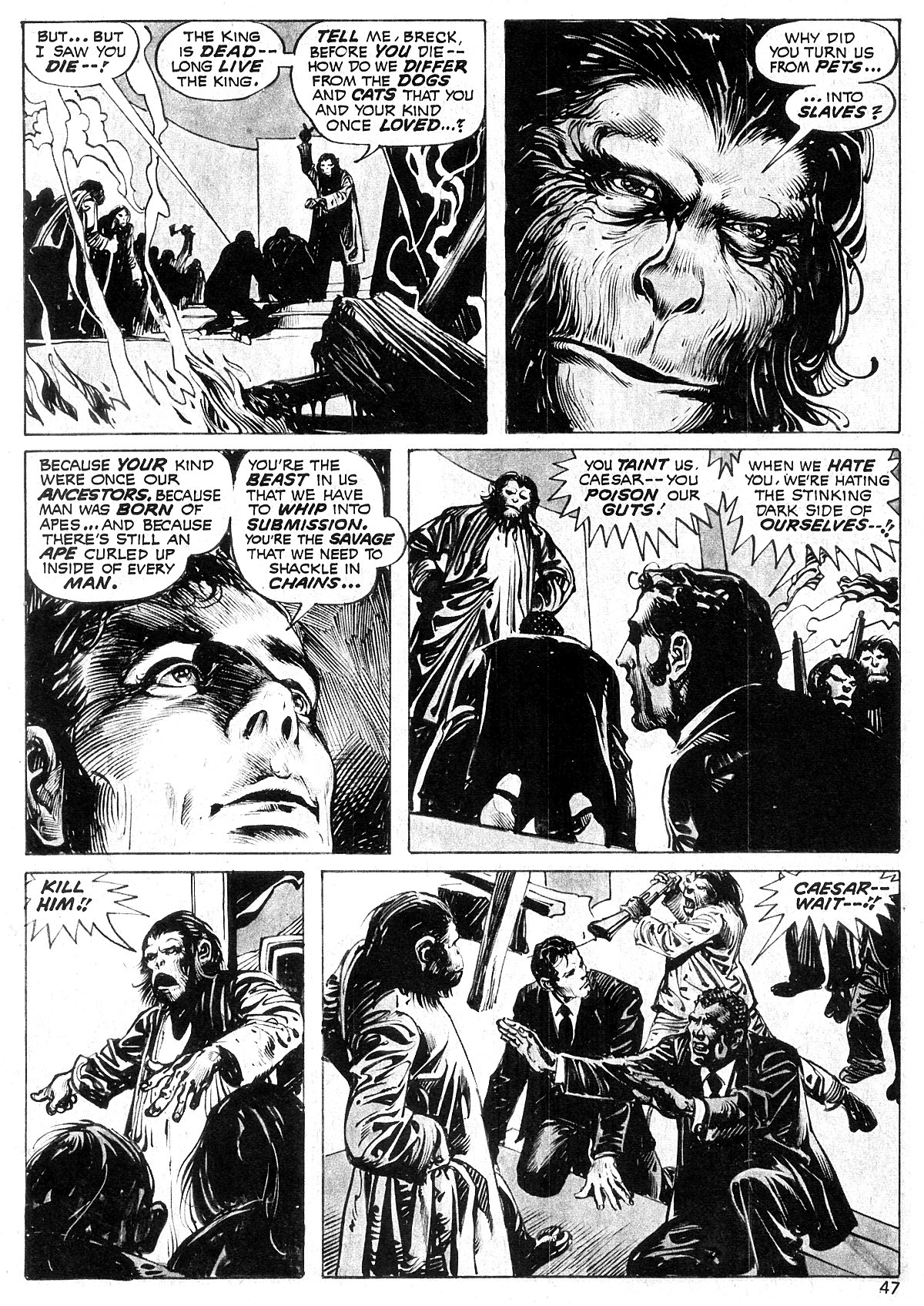 Read online Planet of the Apes comic -  Issue #21 - 46