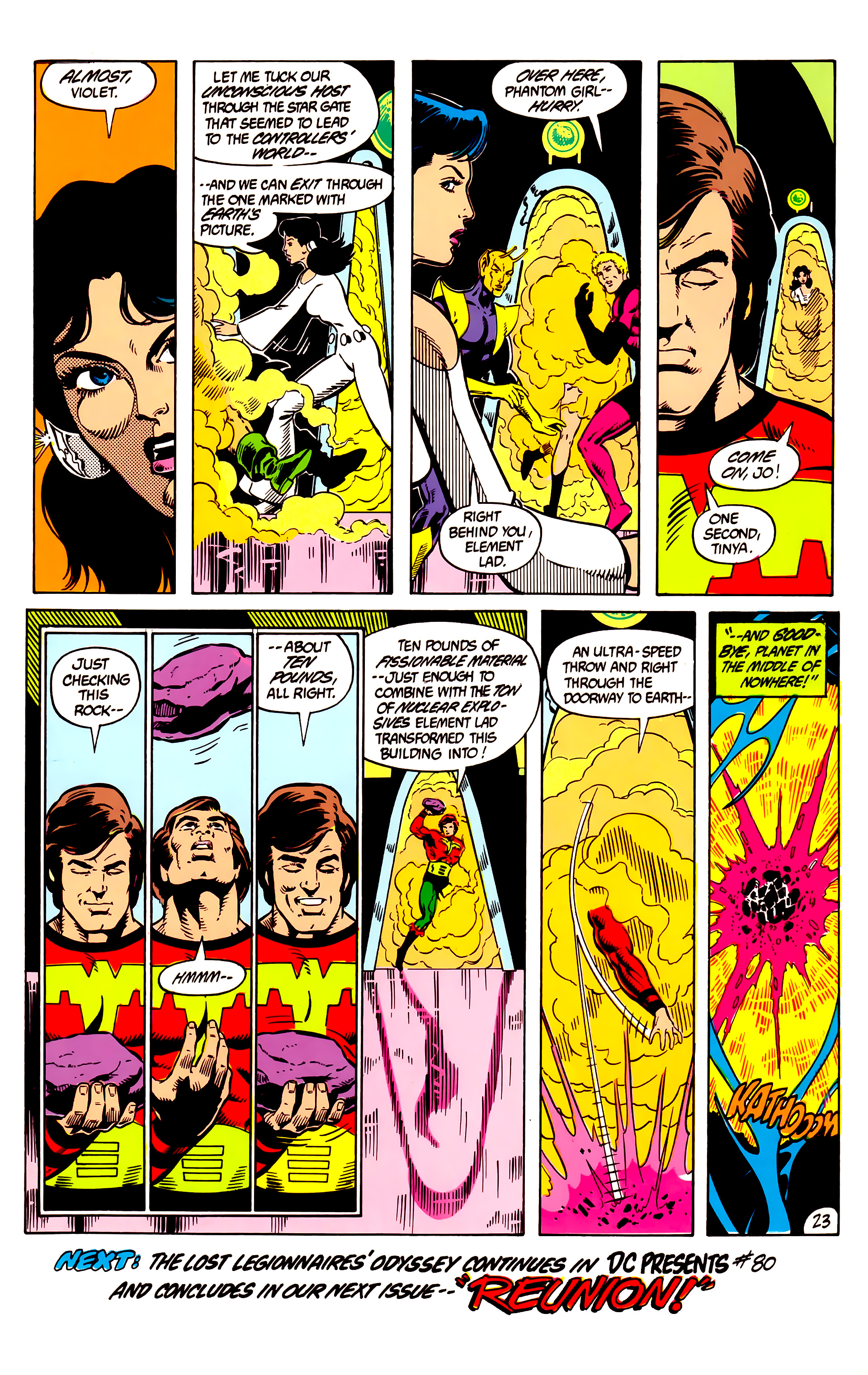 Read online Legion of Super-Heroes (1984) comic -  Issue #8 - 25