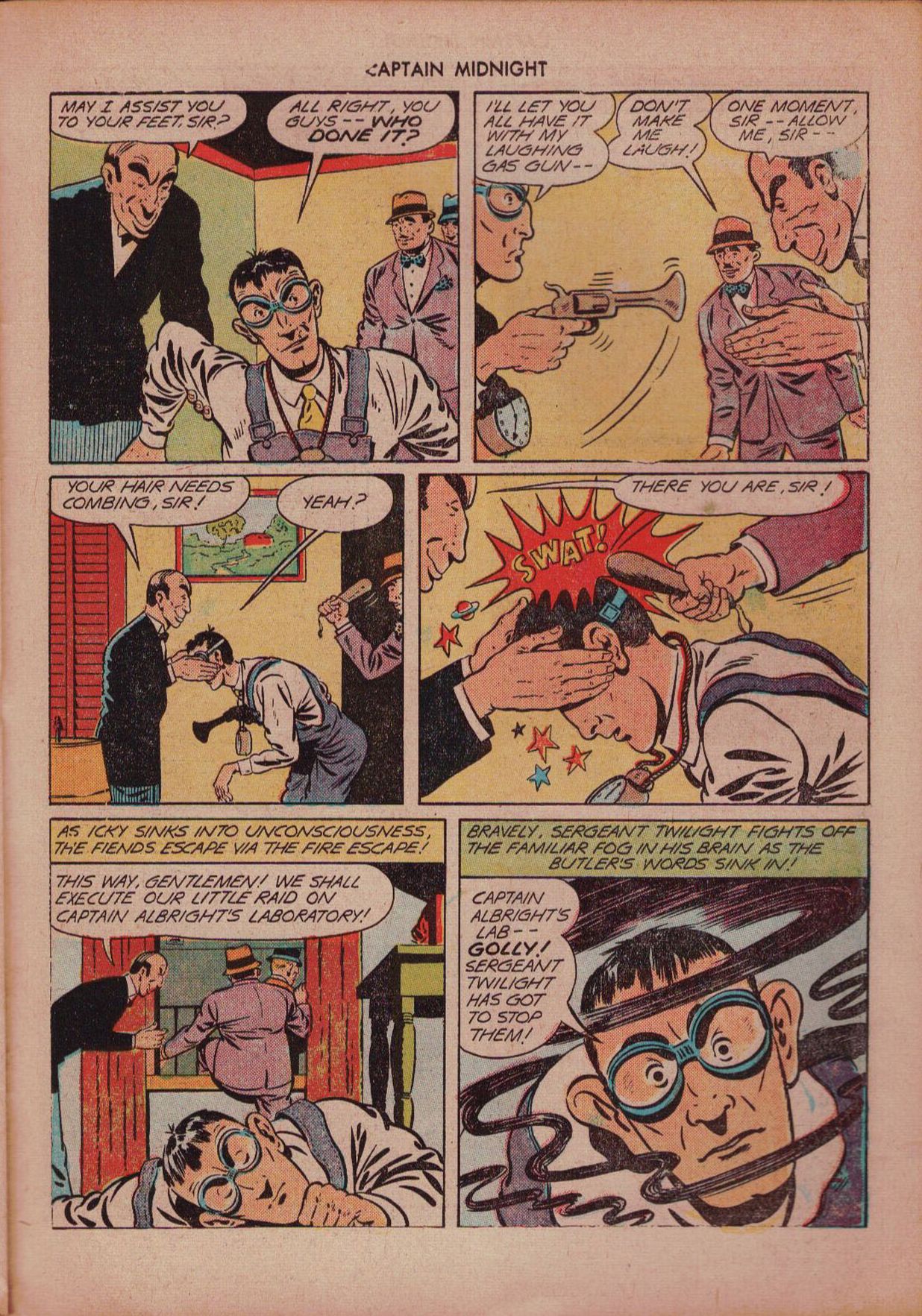 Read online Captain Midnight (1942) comic -  Issue #16 - 31