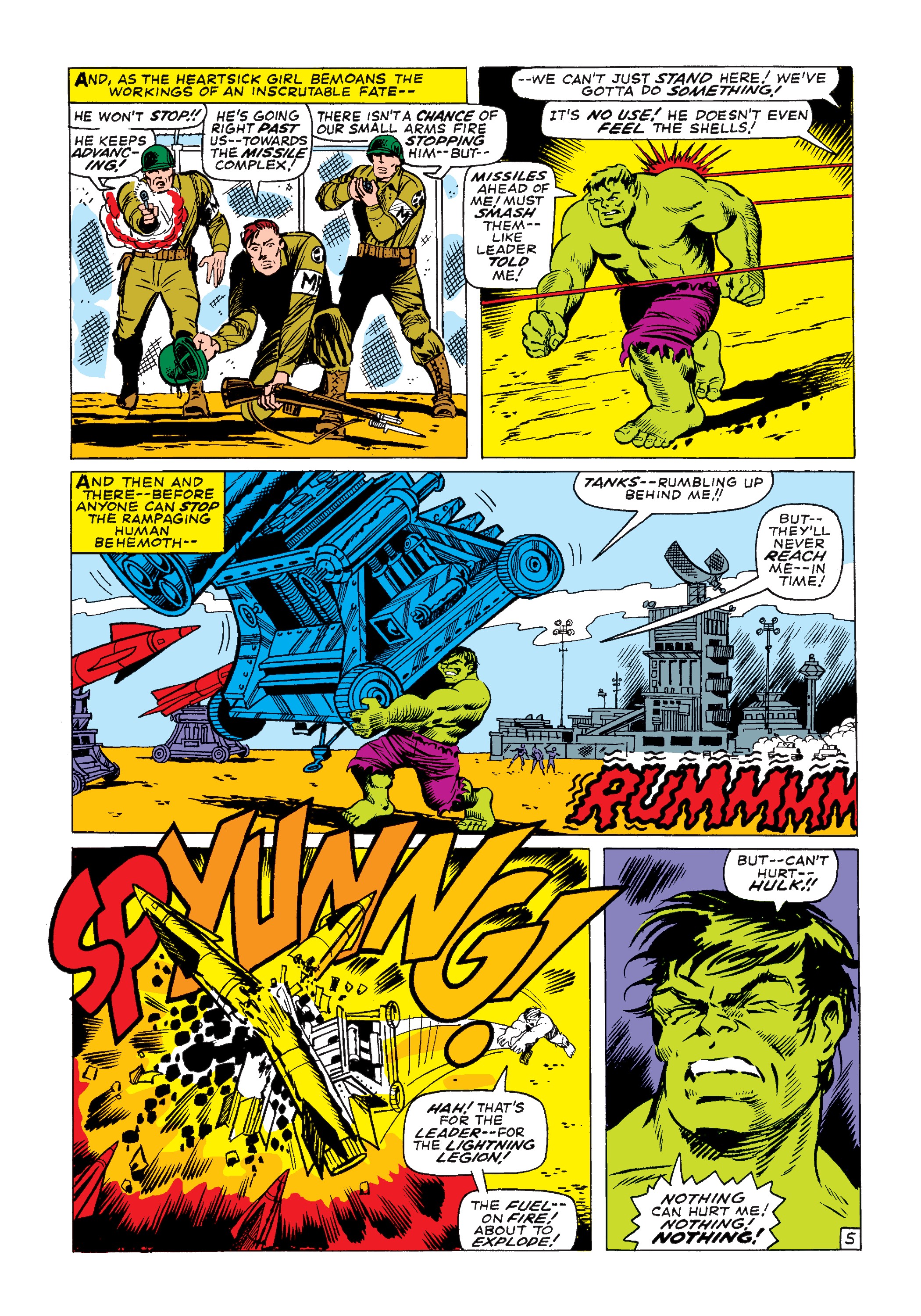 Read online Marvel Masterworks: The Incredible Hulk comic -  Issue # TPB 3 (Part 3) - 10