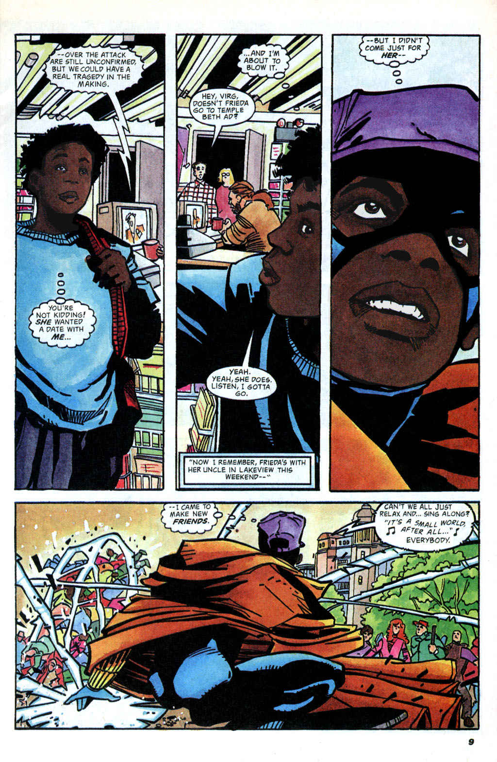 Read online Static comic -  Issue #5 - 8