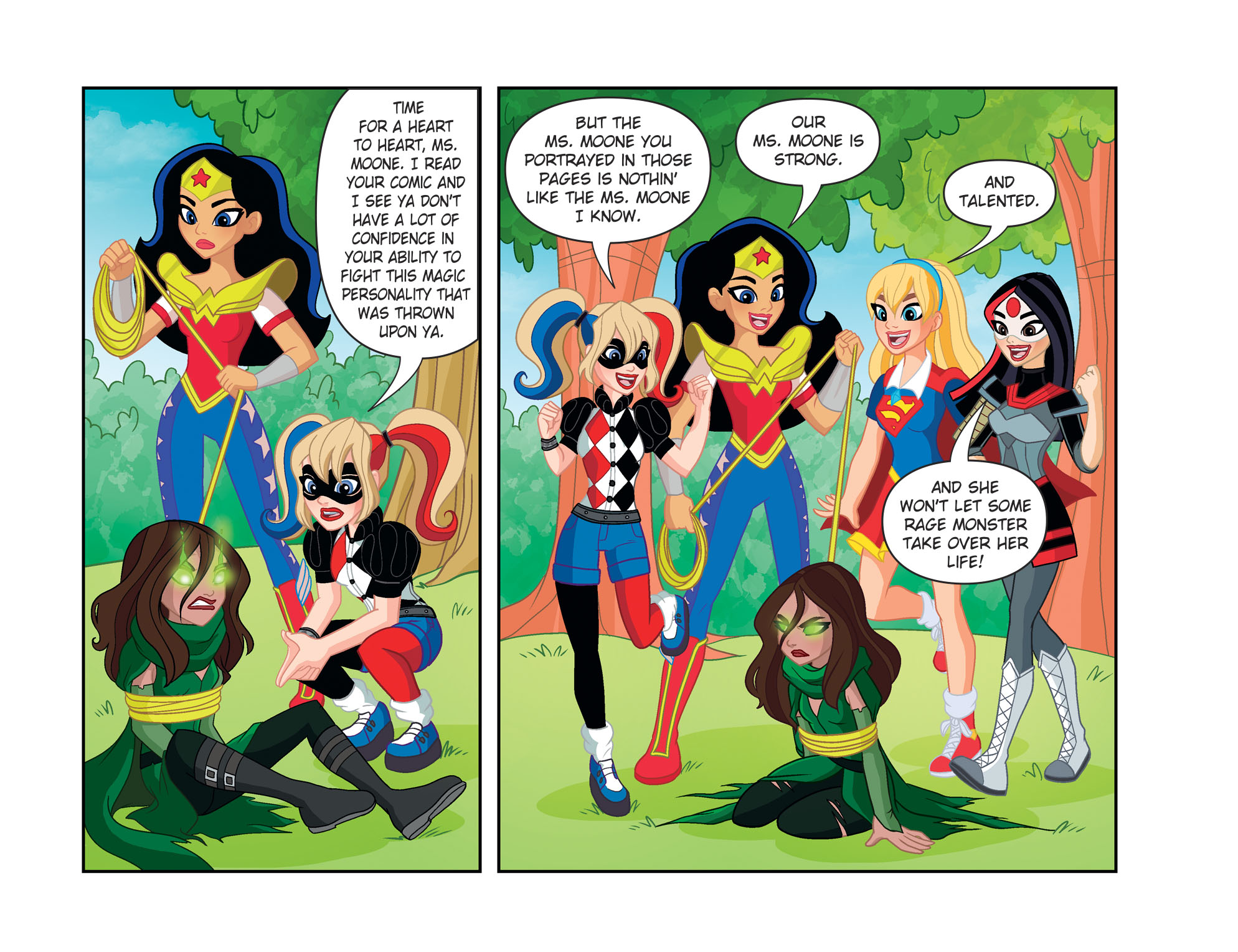 Read online DC Super Hero Girls: Out of the Bottle comic -  Issue #12 - 12