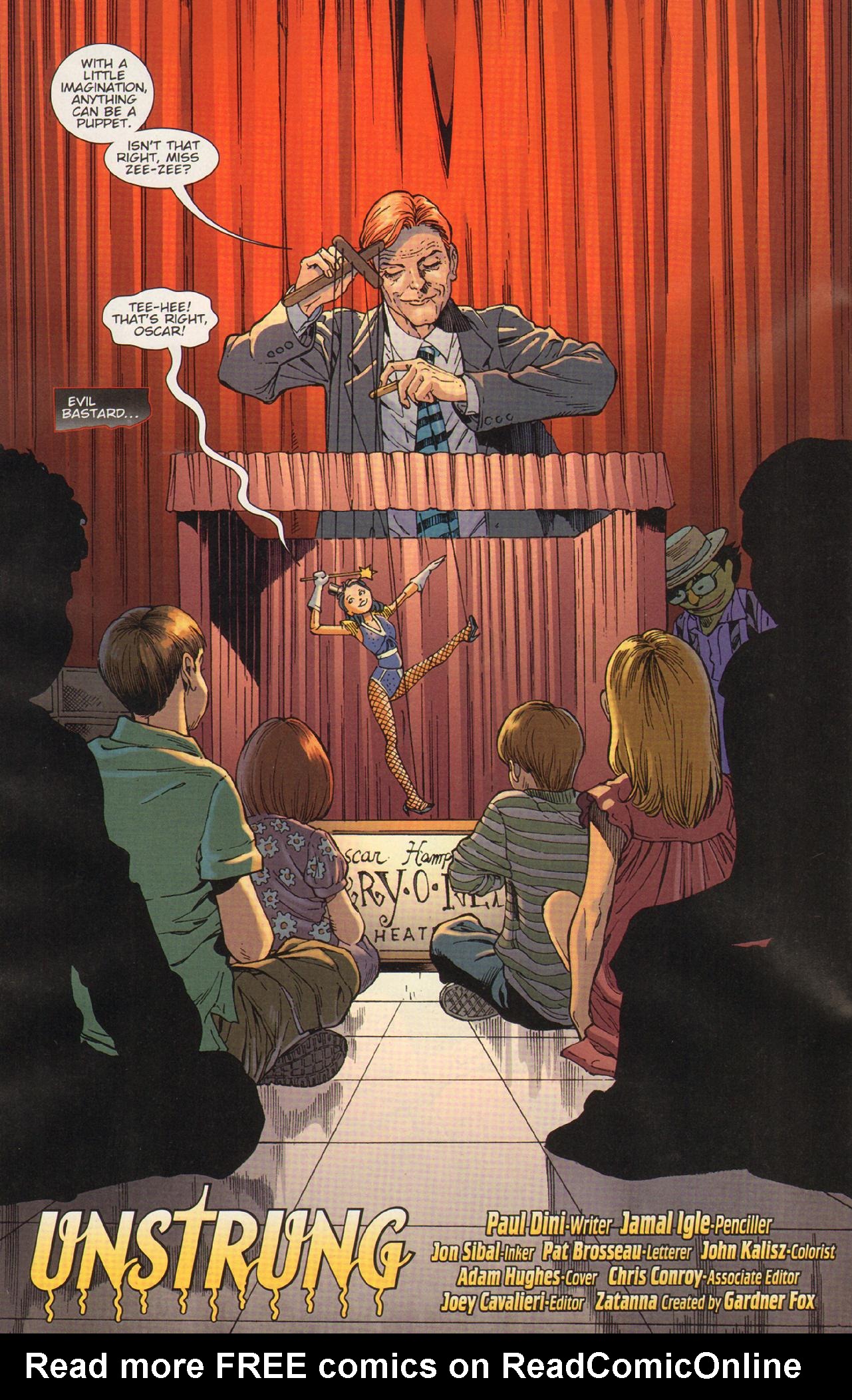 Read online Zatanna (2010) comic -  Issue #11 - 4