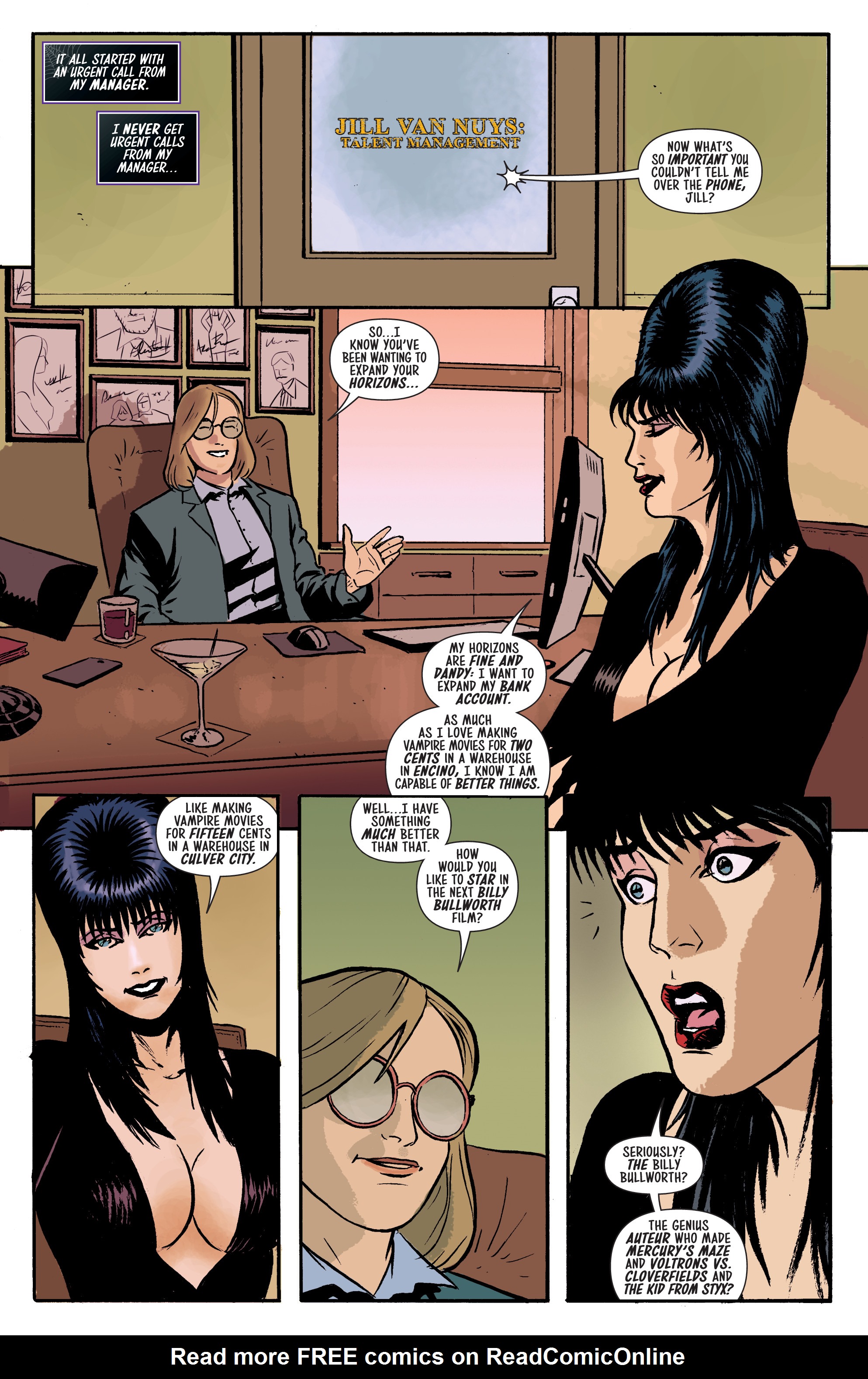 Read online Elvira: The Shape of Elvira comic -  Issue #1 - 8
