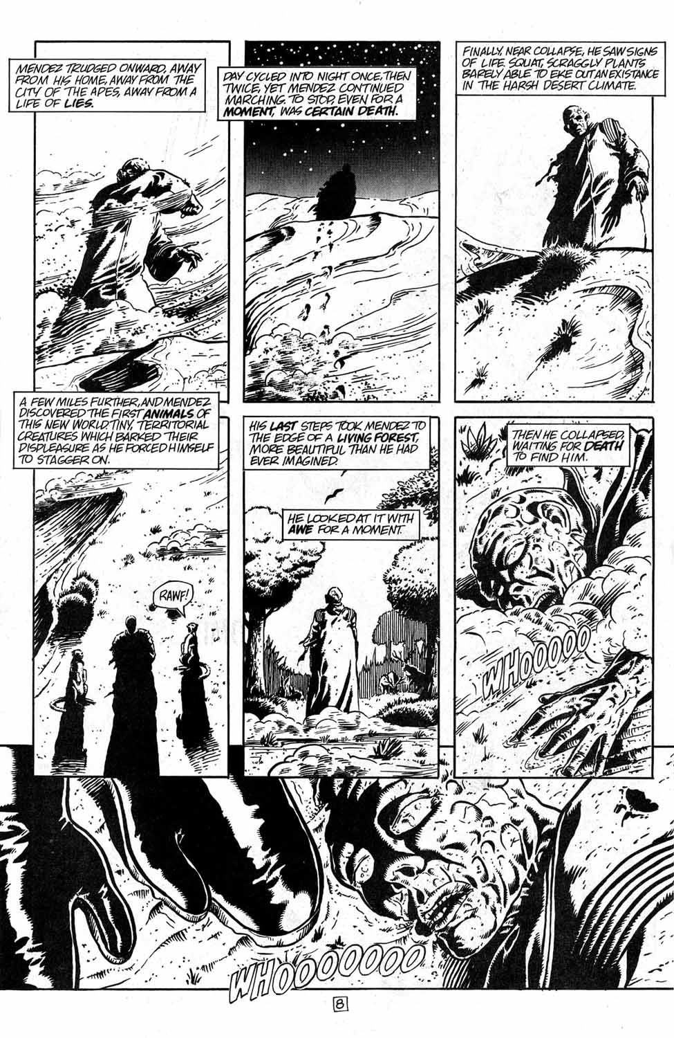 Read online Planet of the Apes: The Forbidden Zone comic -  Issue #1 - 10