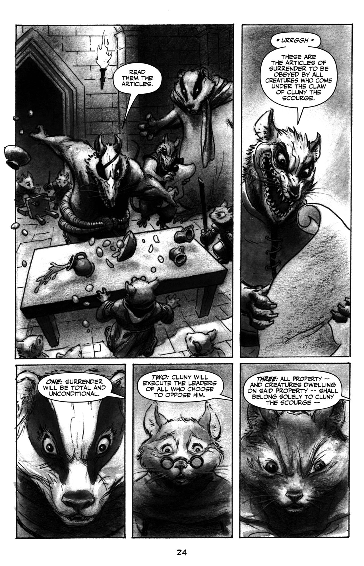 Read online Redwall: The Graphic Novel comic -  Issue # TPB - 29